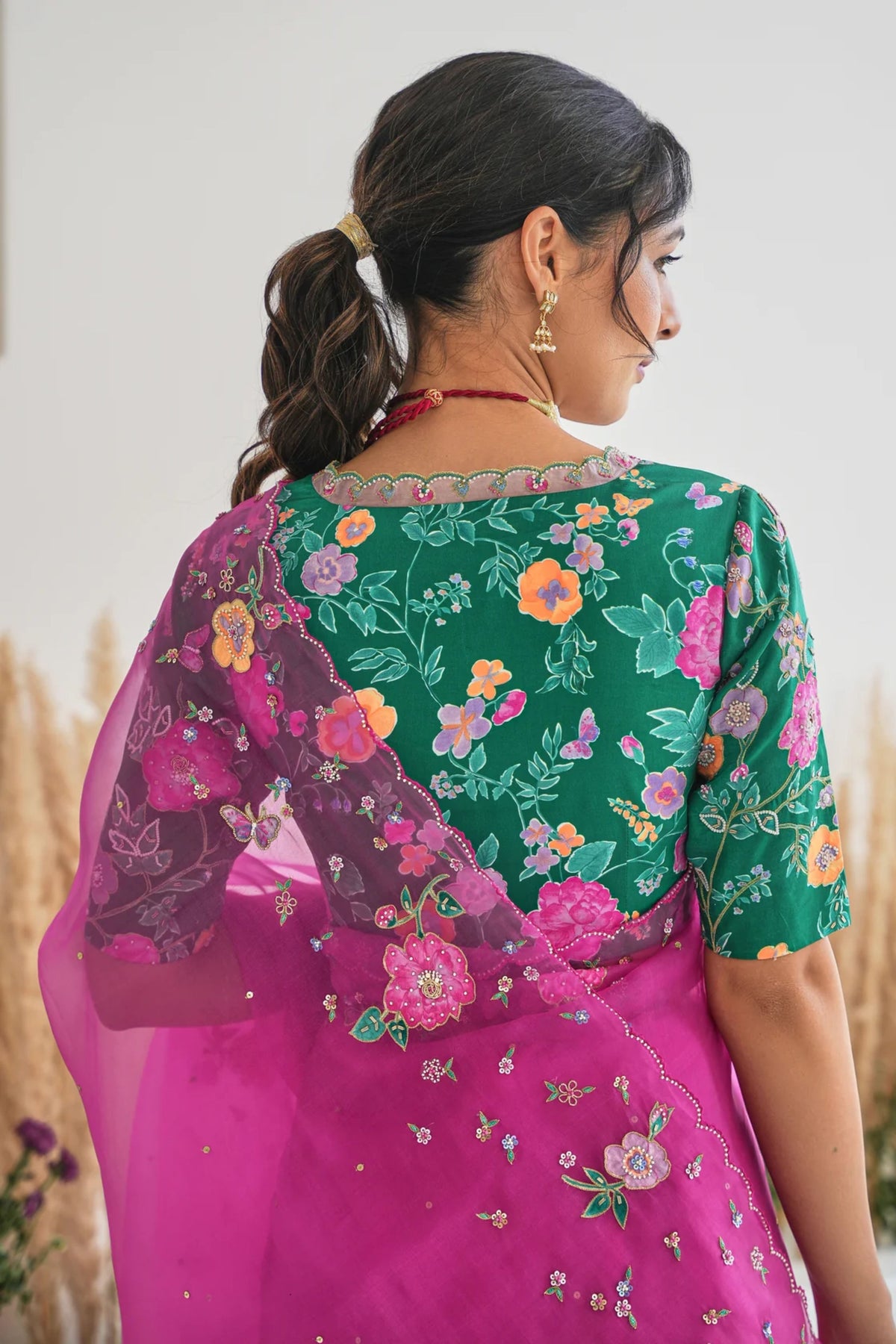 Avril Saree Blouse Set