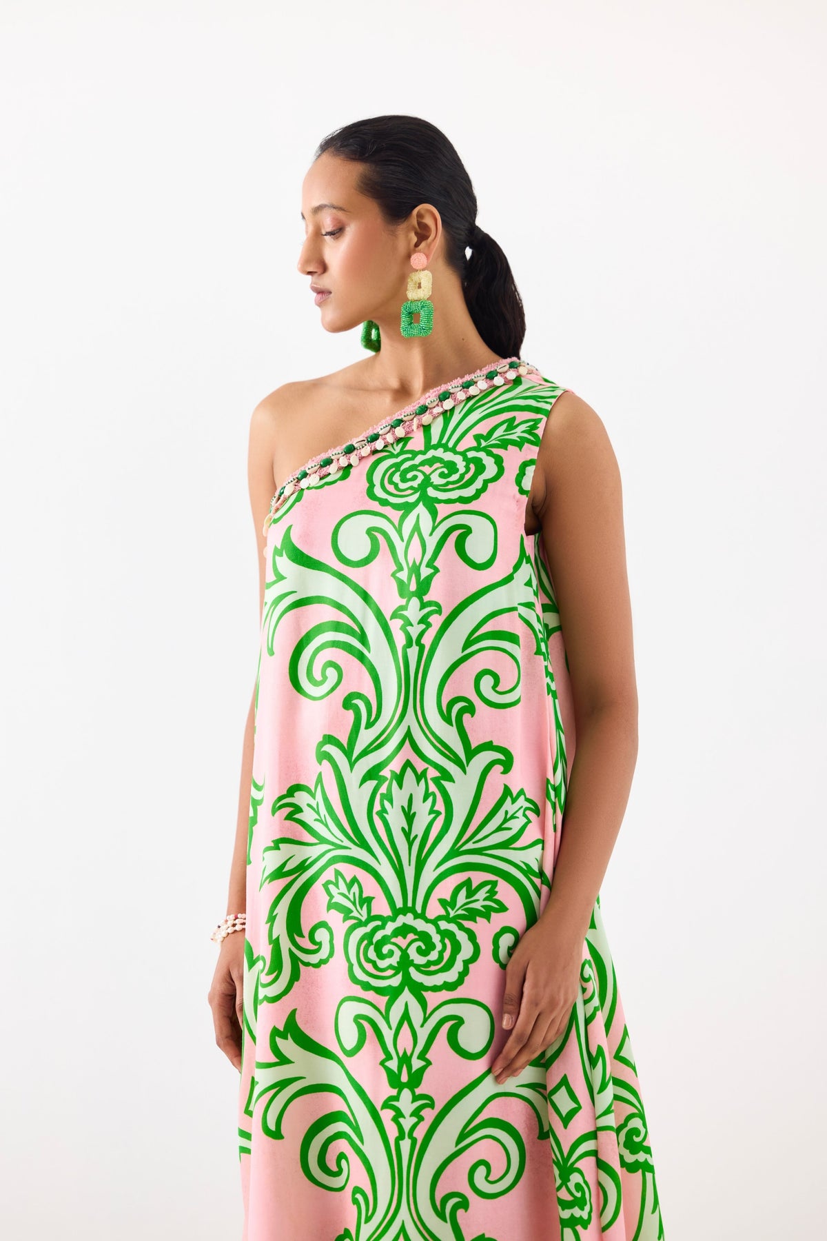 La Paz One Shoulder Tunic Set