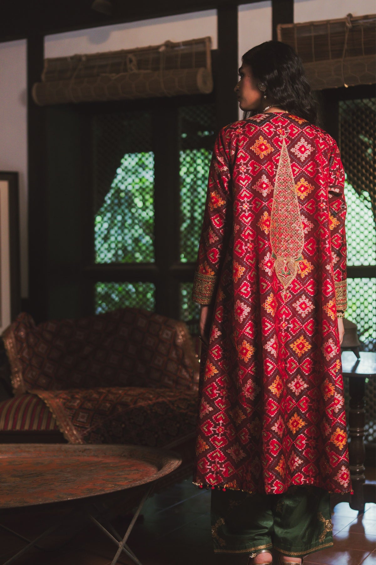 Neha Red-maroon Jacket