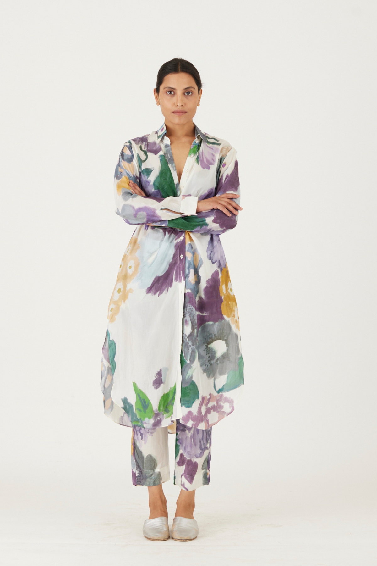 Mara Wrap Kurta Set