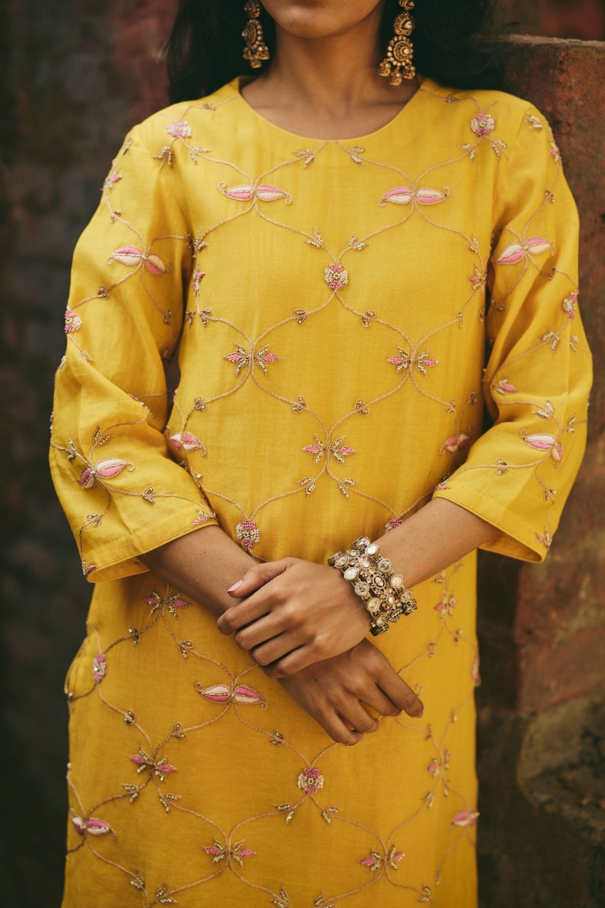 Roshni Nazreen Kurta and Sharara