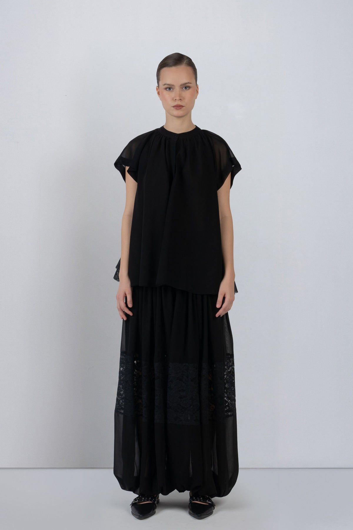 Georgette Balloon Pants