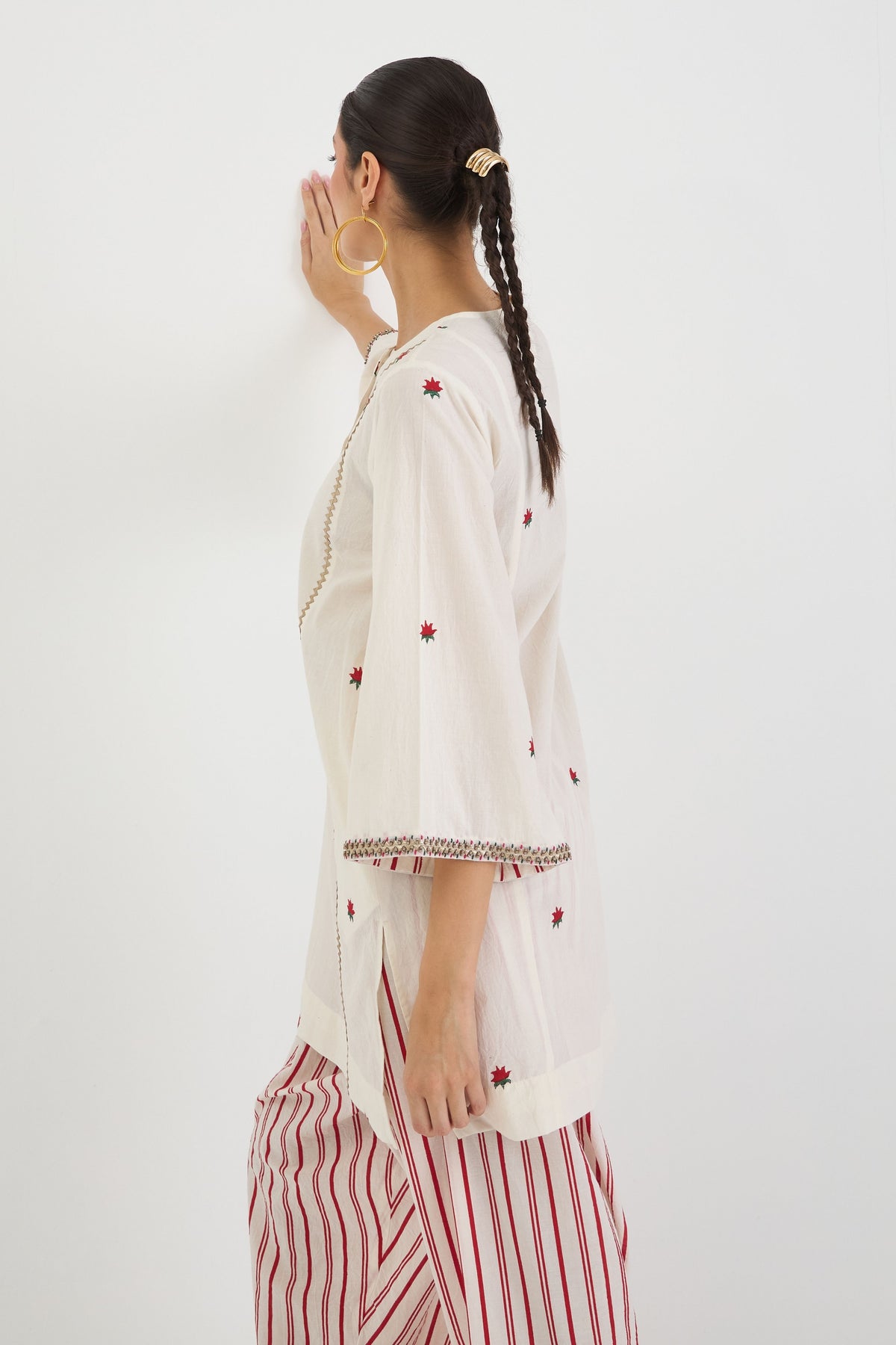 Lotus Short Kurta Set