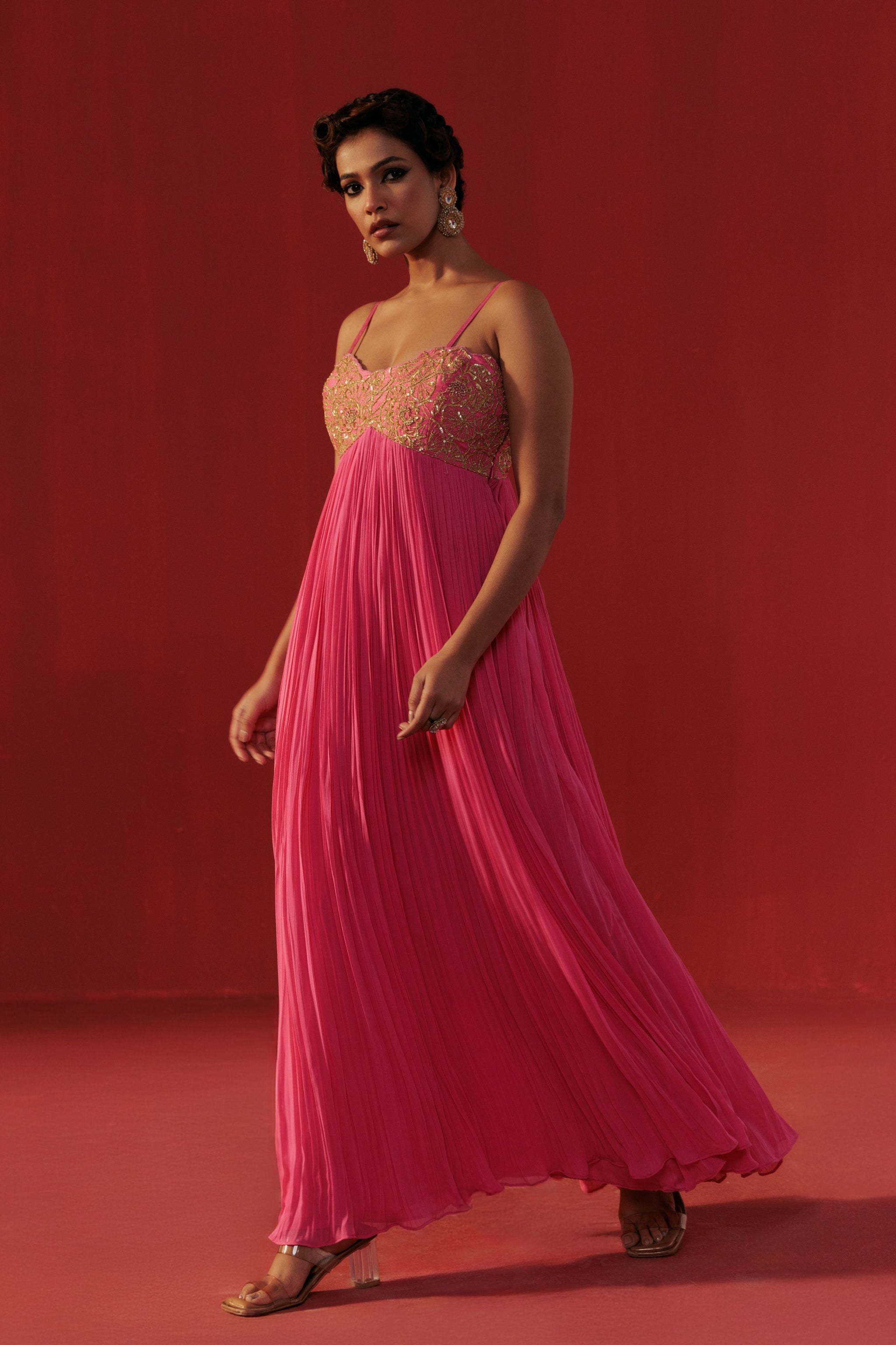 Rasasvada - Hot Pink Anarkali - Elahe