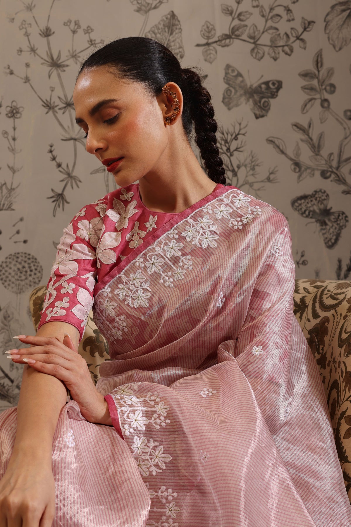 Plaksha Saree Set