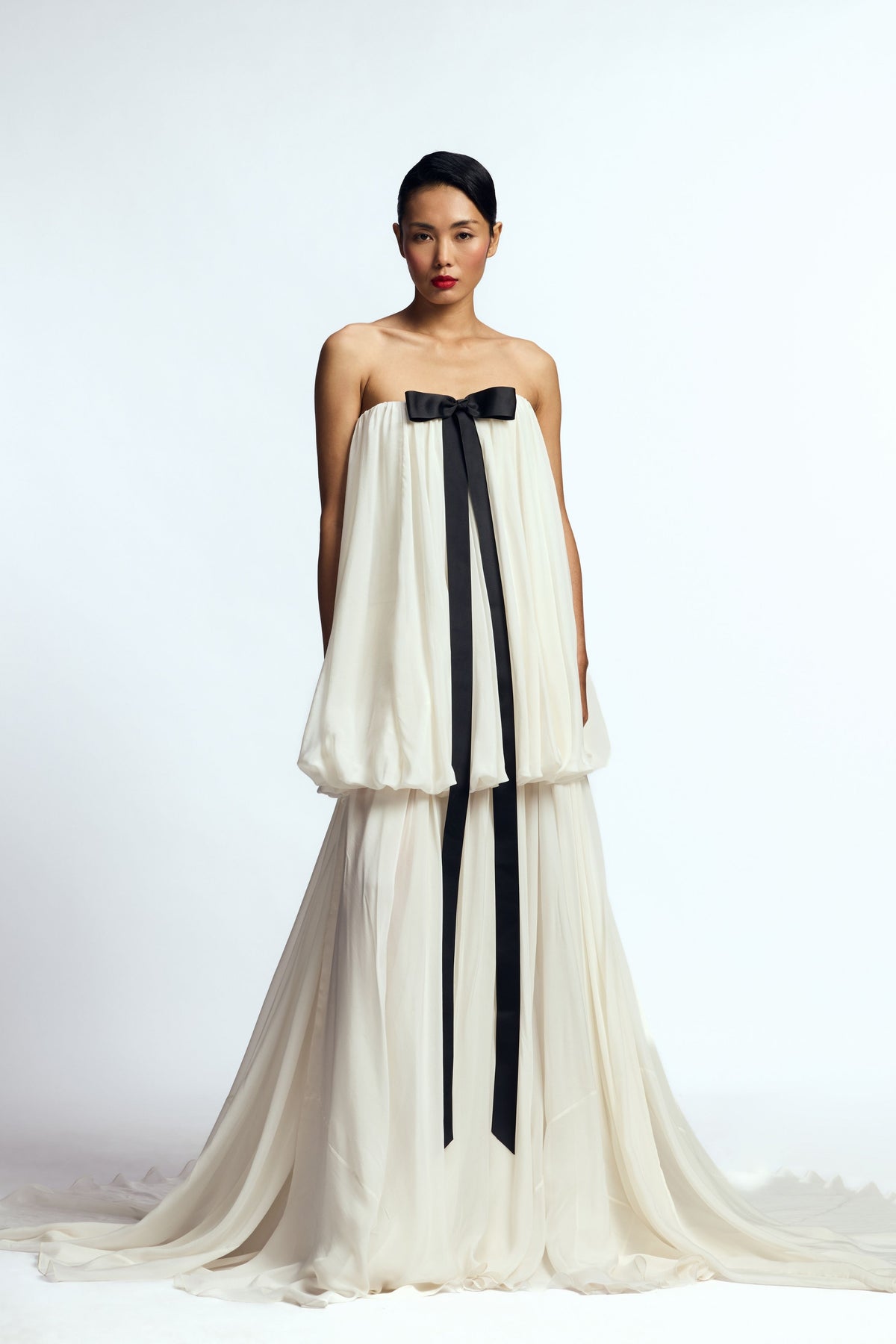 Strapless Balloon Gown