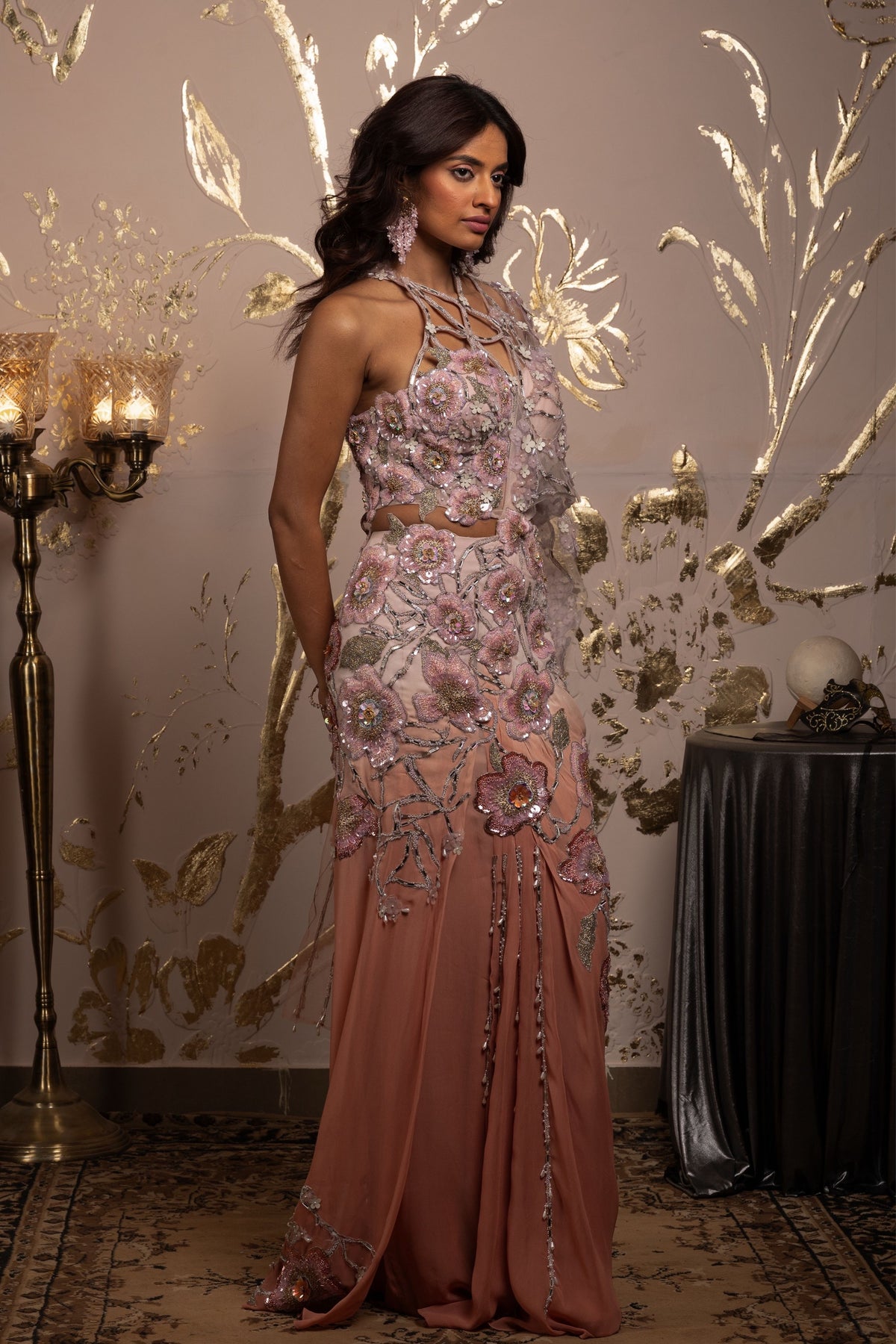 Pansy Drape Saree