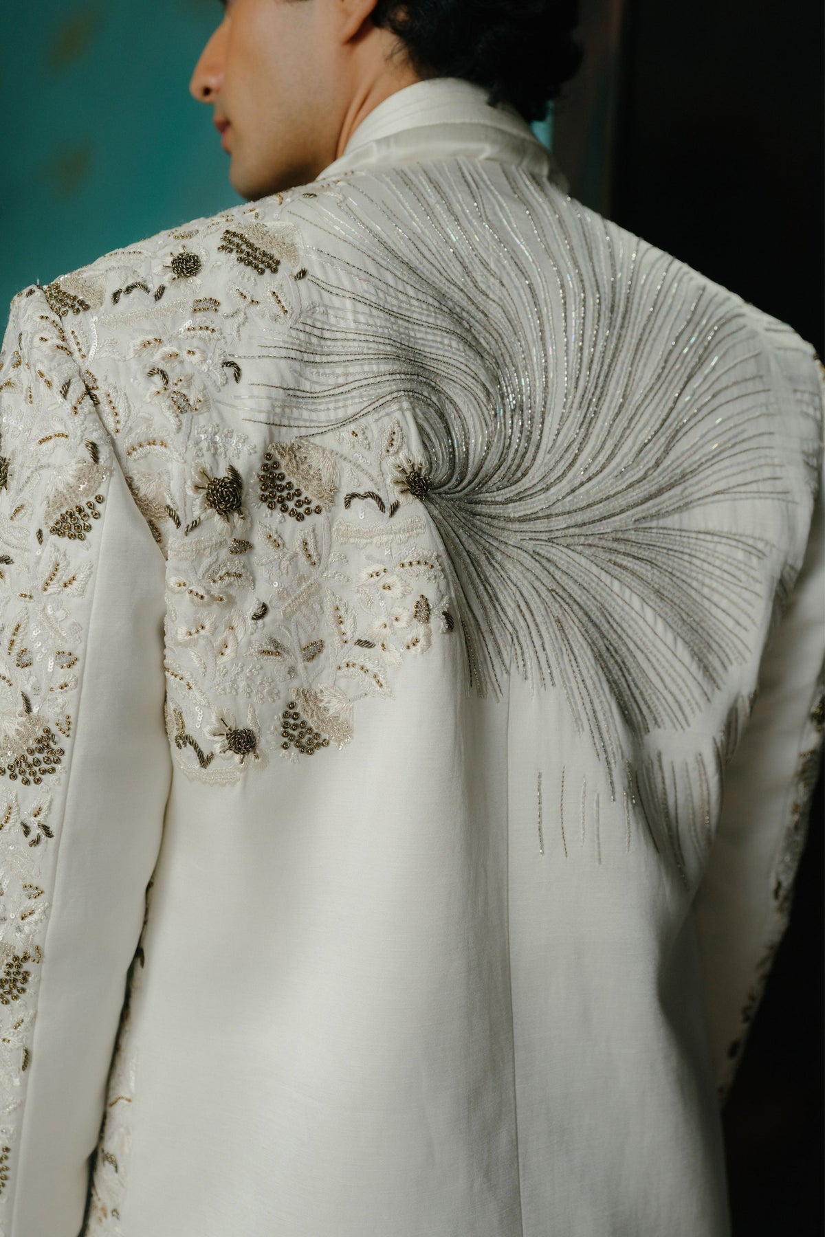 Saanjh Short Jacket Set