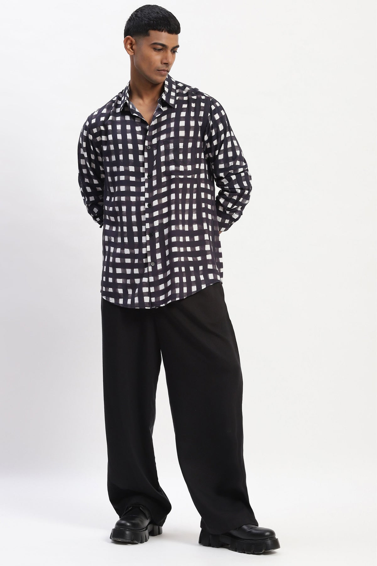 Watercolour Checks Shirt