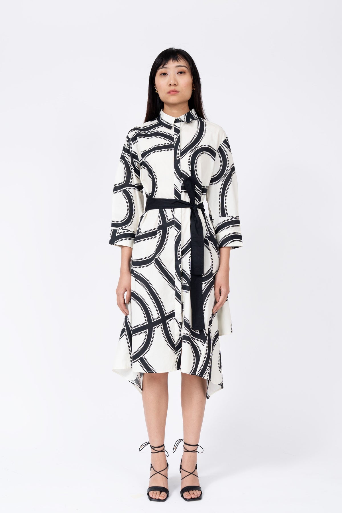 Swrill Print Hanker Dress