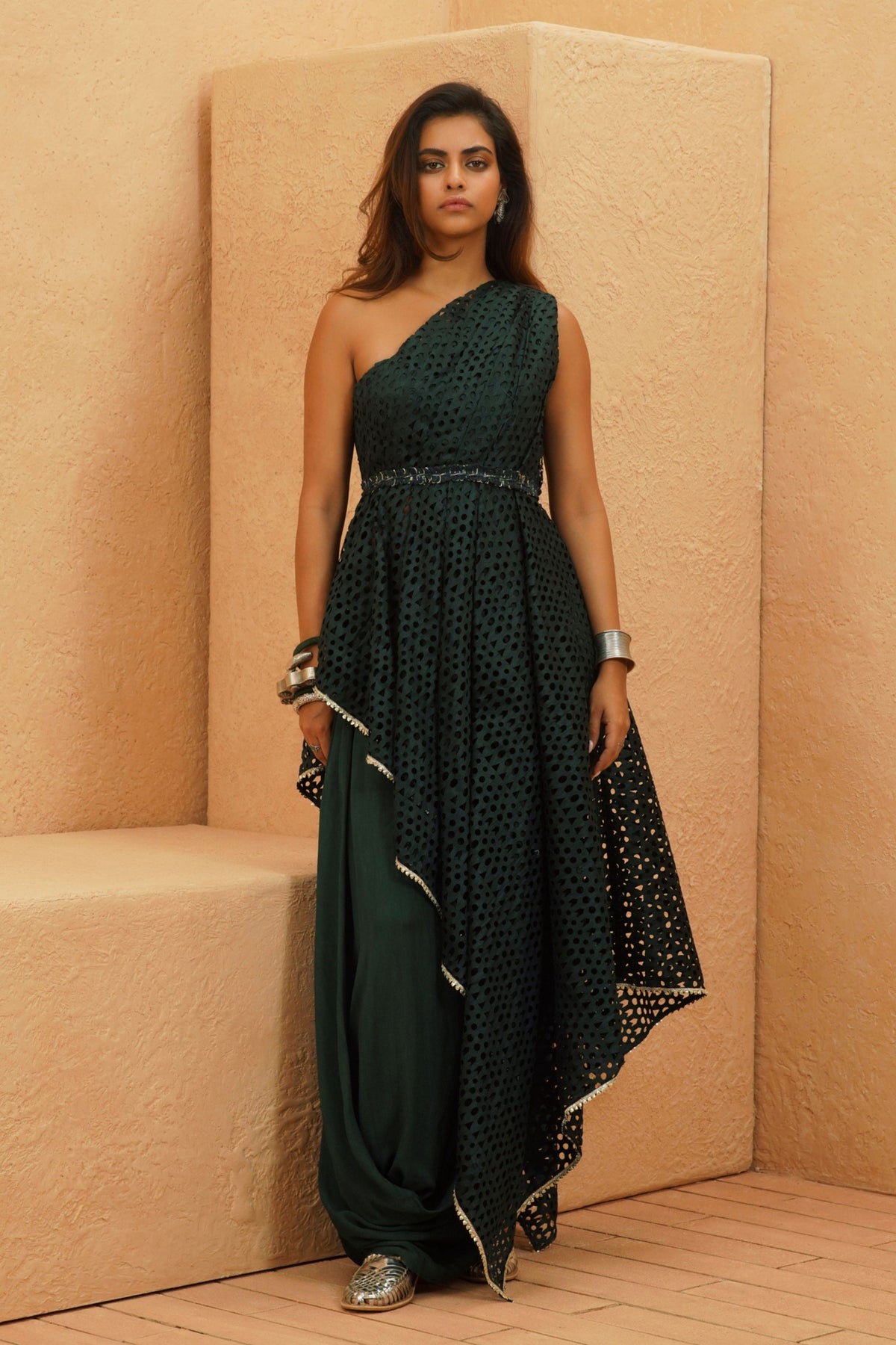 Rayan Cutwork Co-ord Set