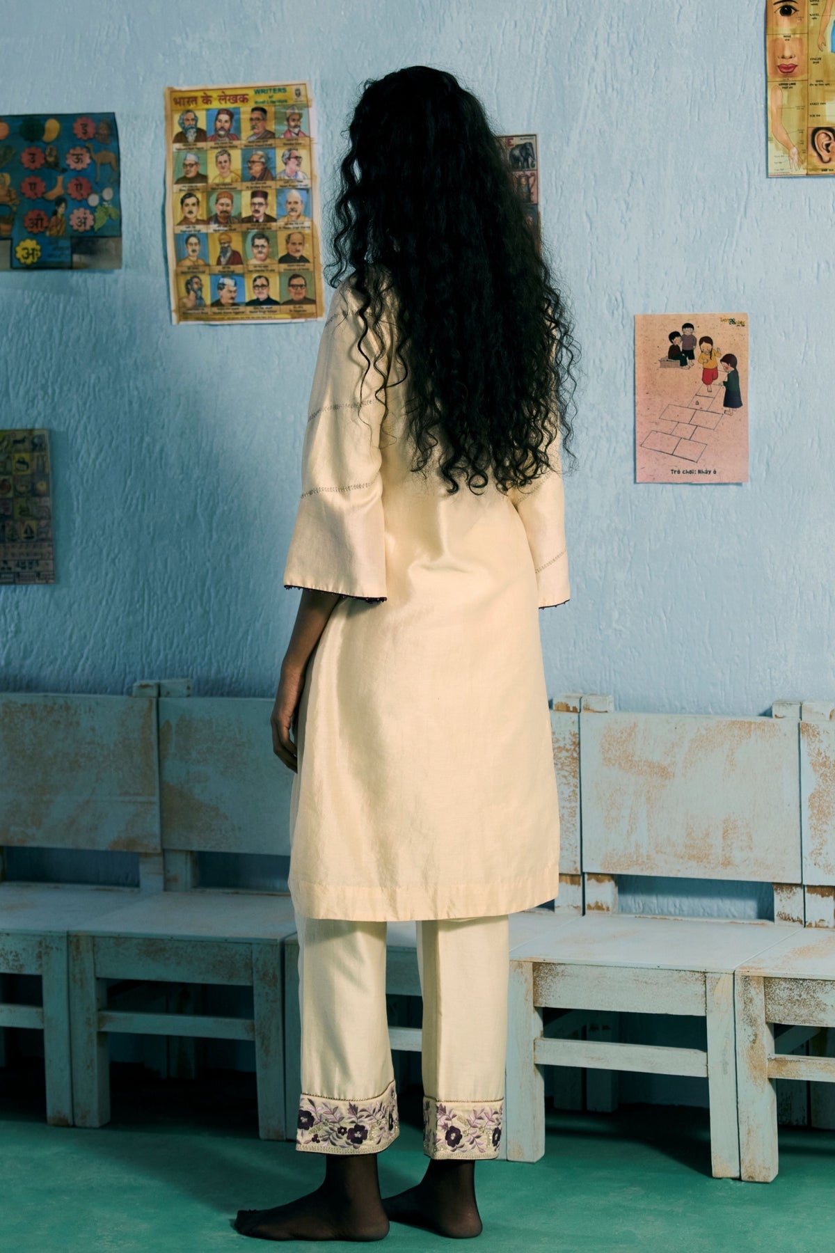Cascade Kurta Set