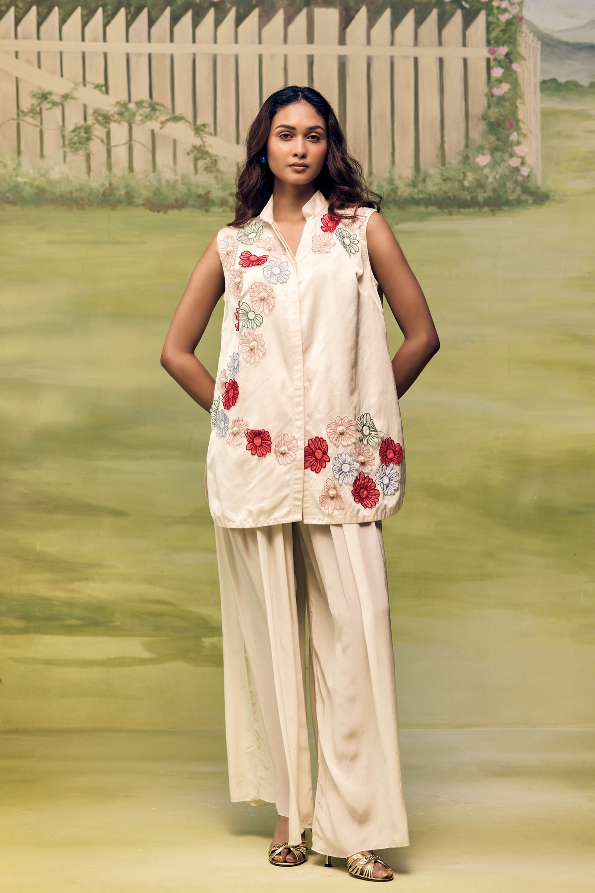 Petal Dust Shirt Co-ord Set