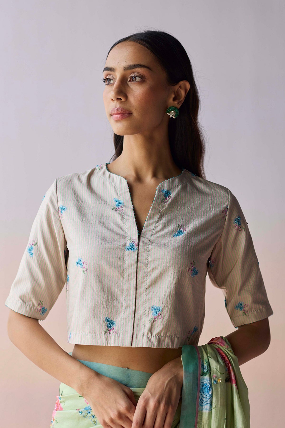 Soulflower Green Blouse
