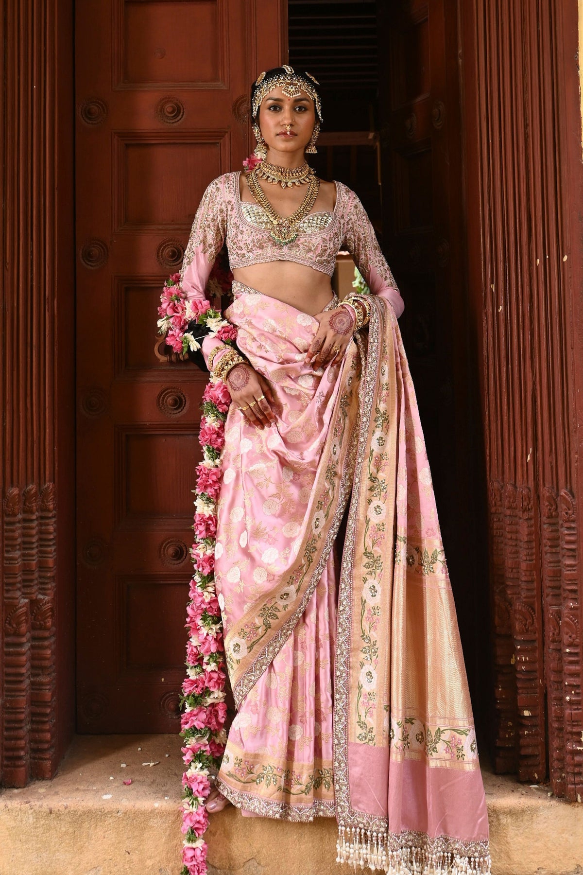 Arundhati Pink Saree