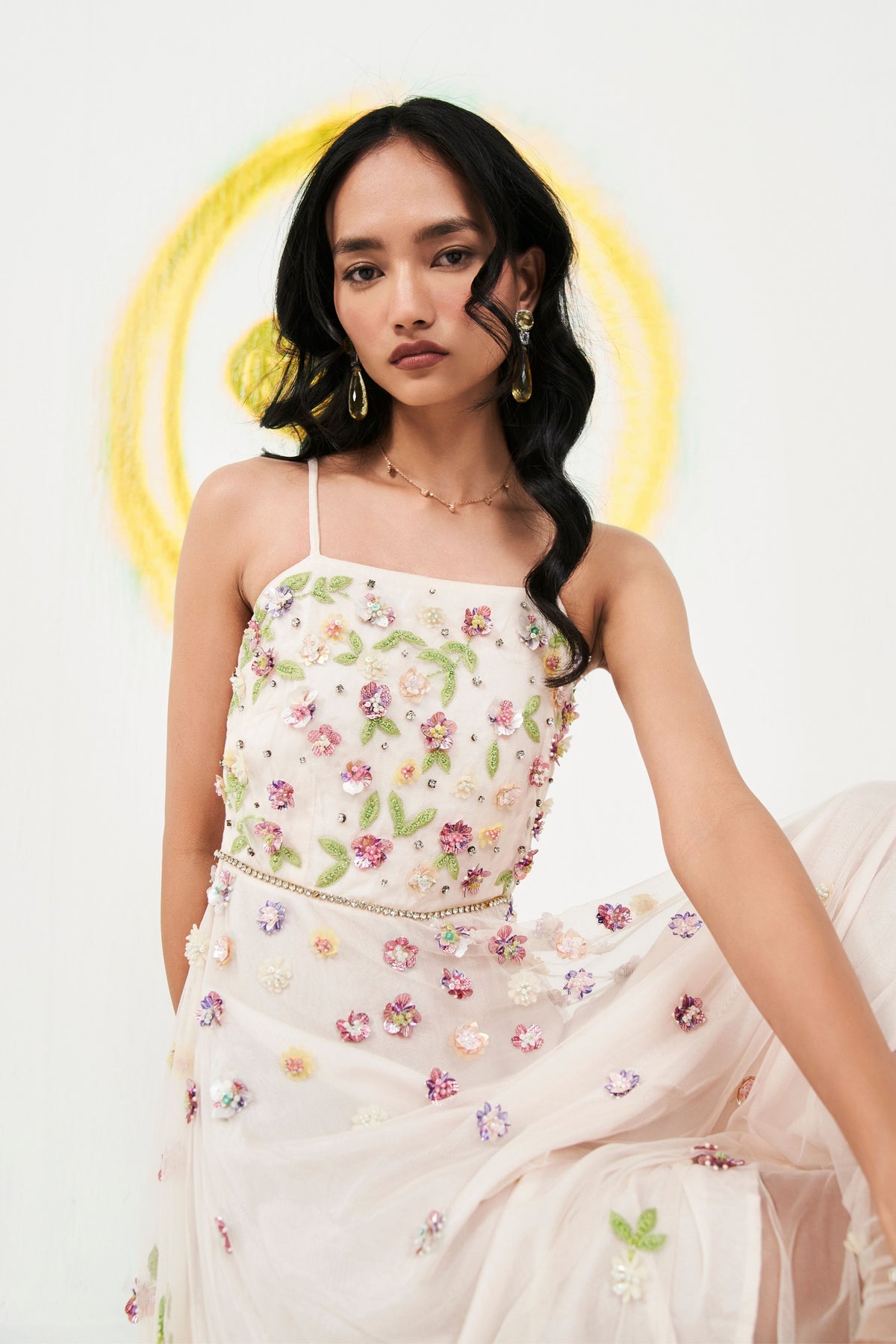 Multi Printed Smeha Dress
