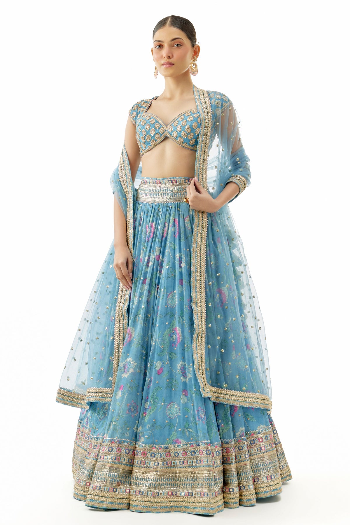 Zil Lehenga Set