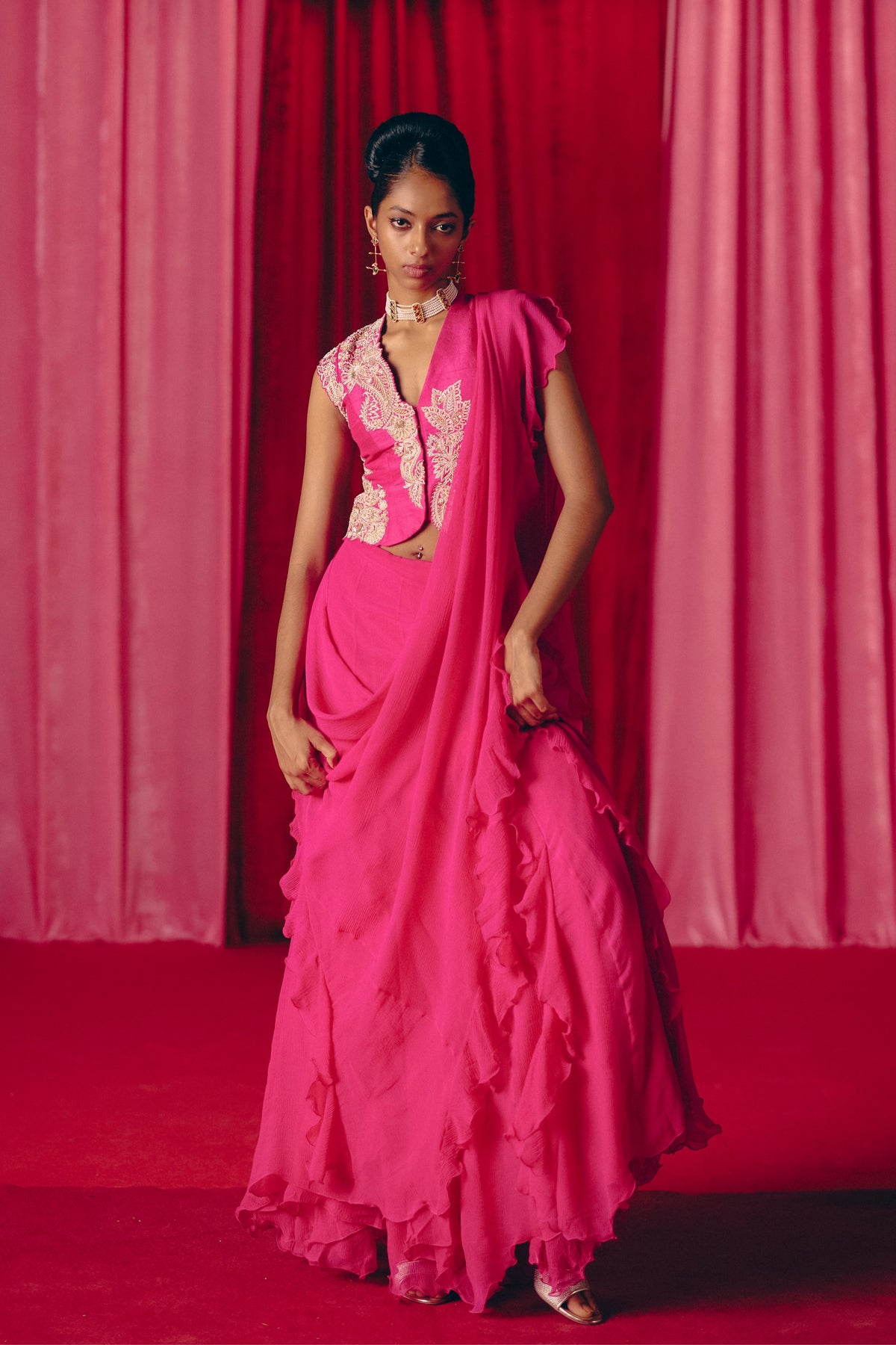 Sari Saree Set