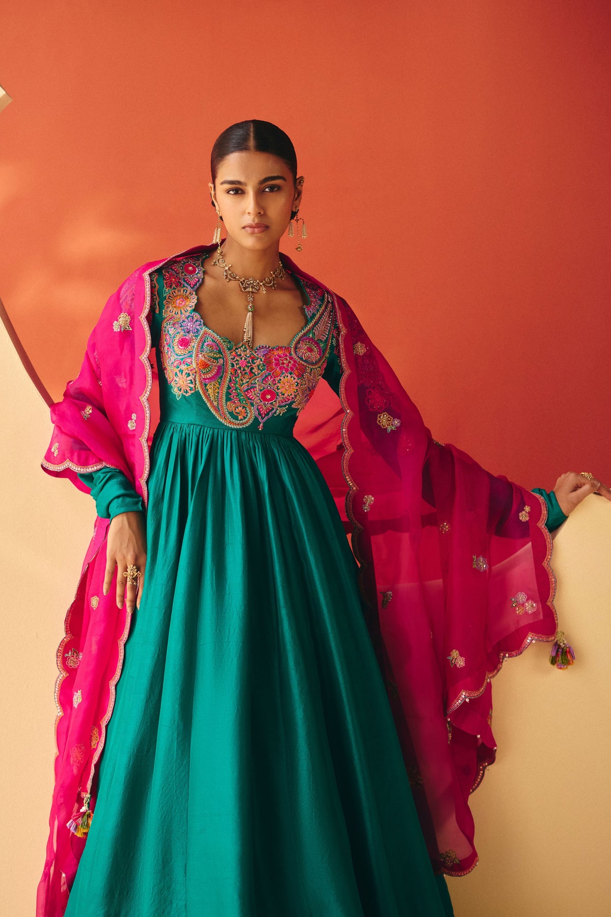 Janaki Anarkali Set