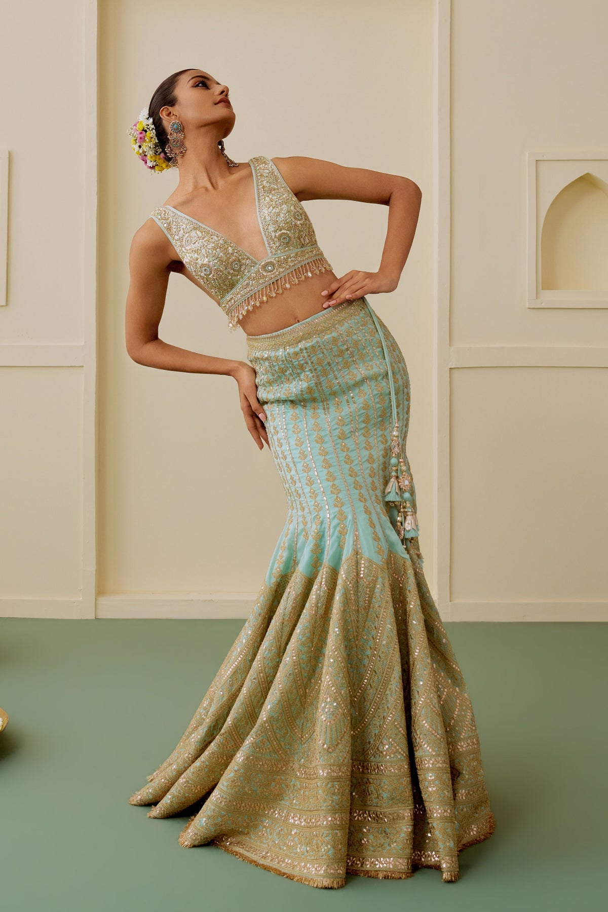 Saaz Lehenga Set