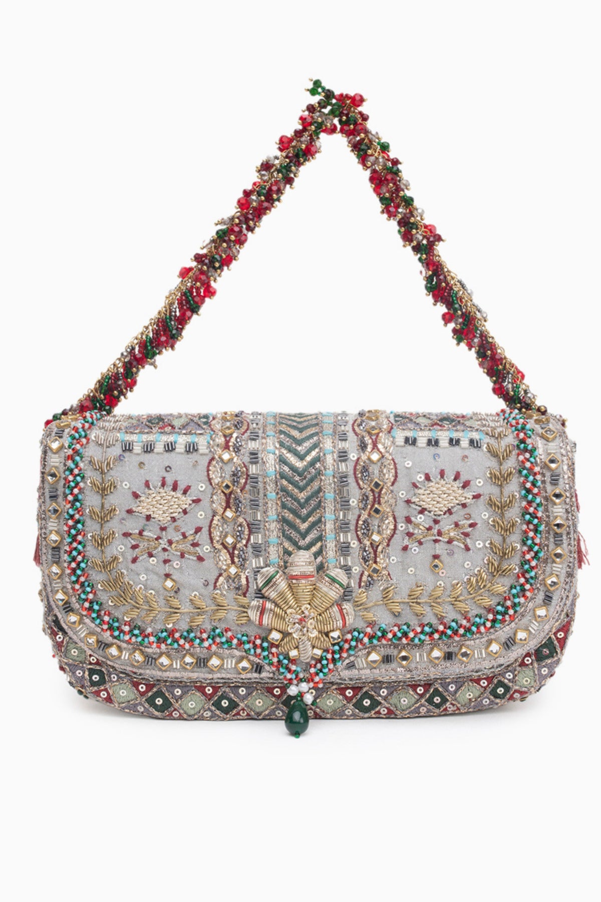 Noor Clutch – Silver