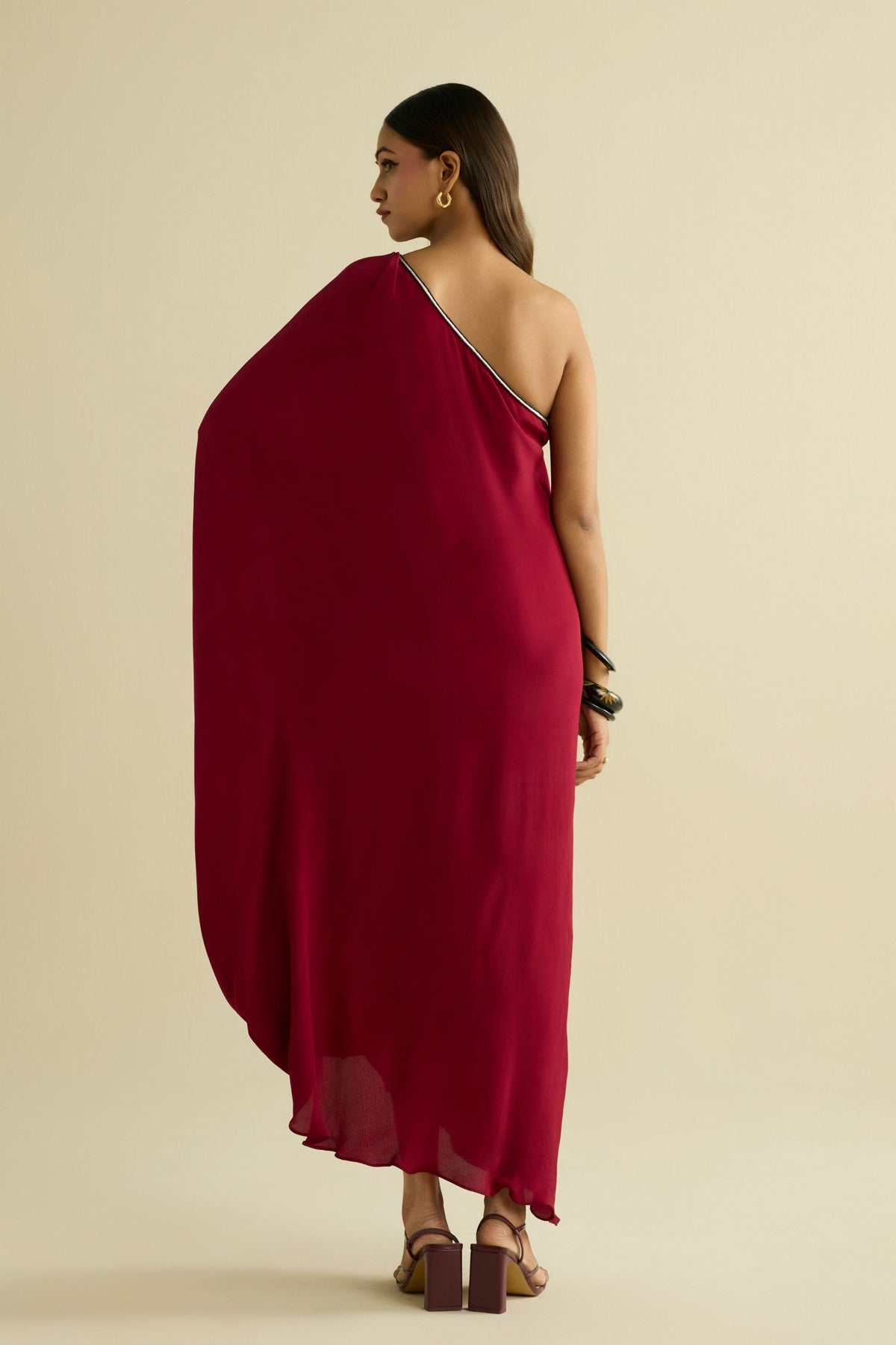 Off sholder Embroidered Dress