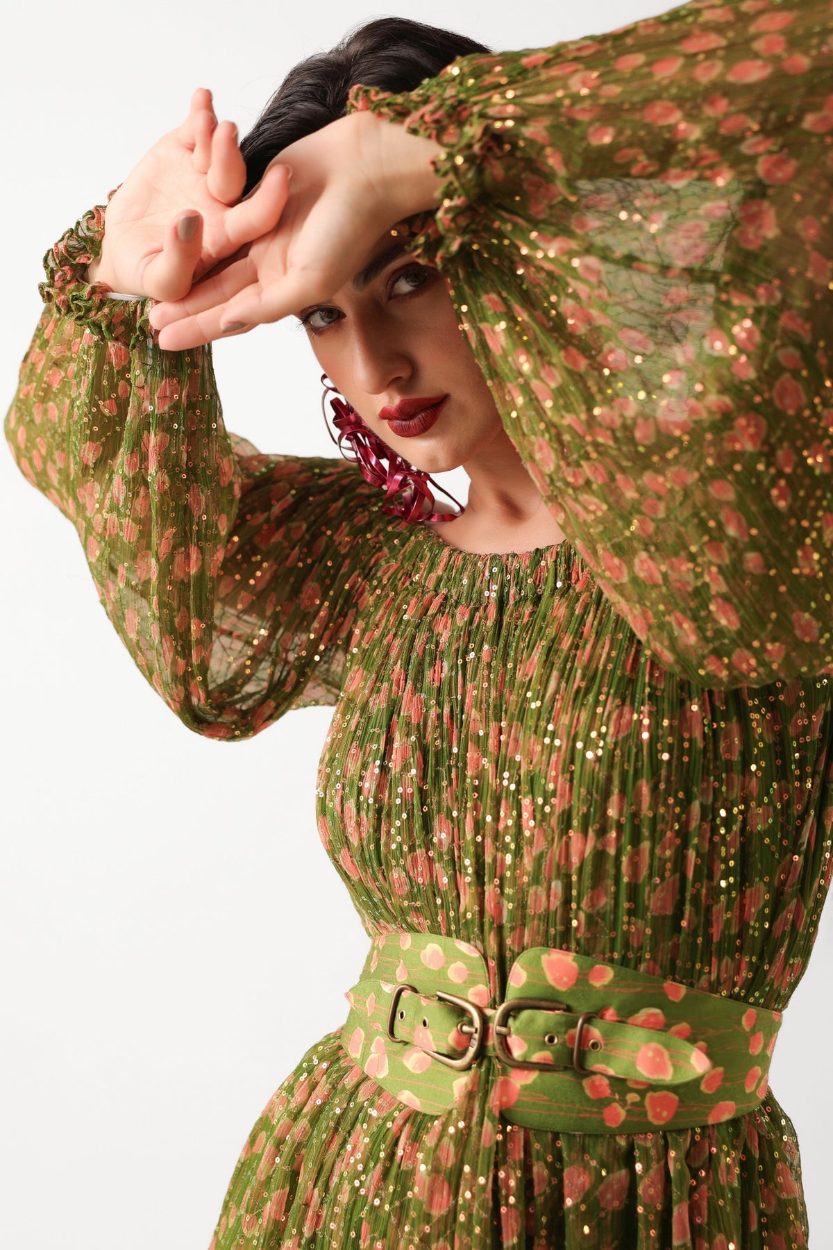 Avocado Green Dress