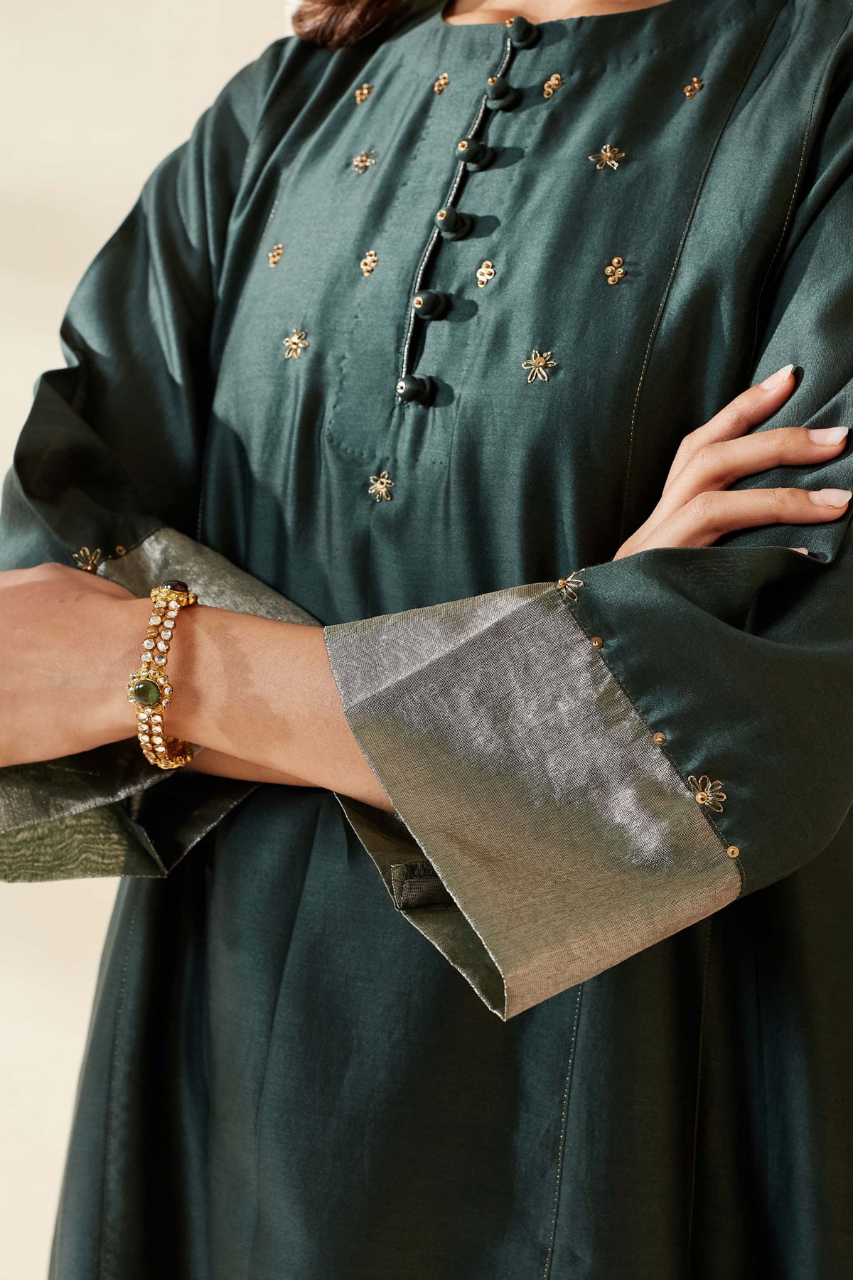 Royal Green Nazneen Kurta Set