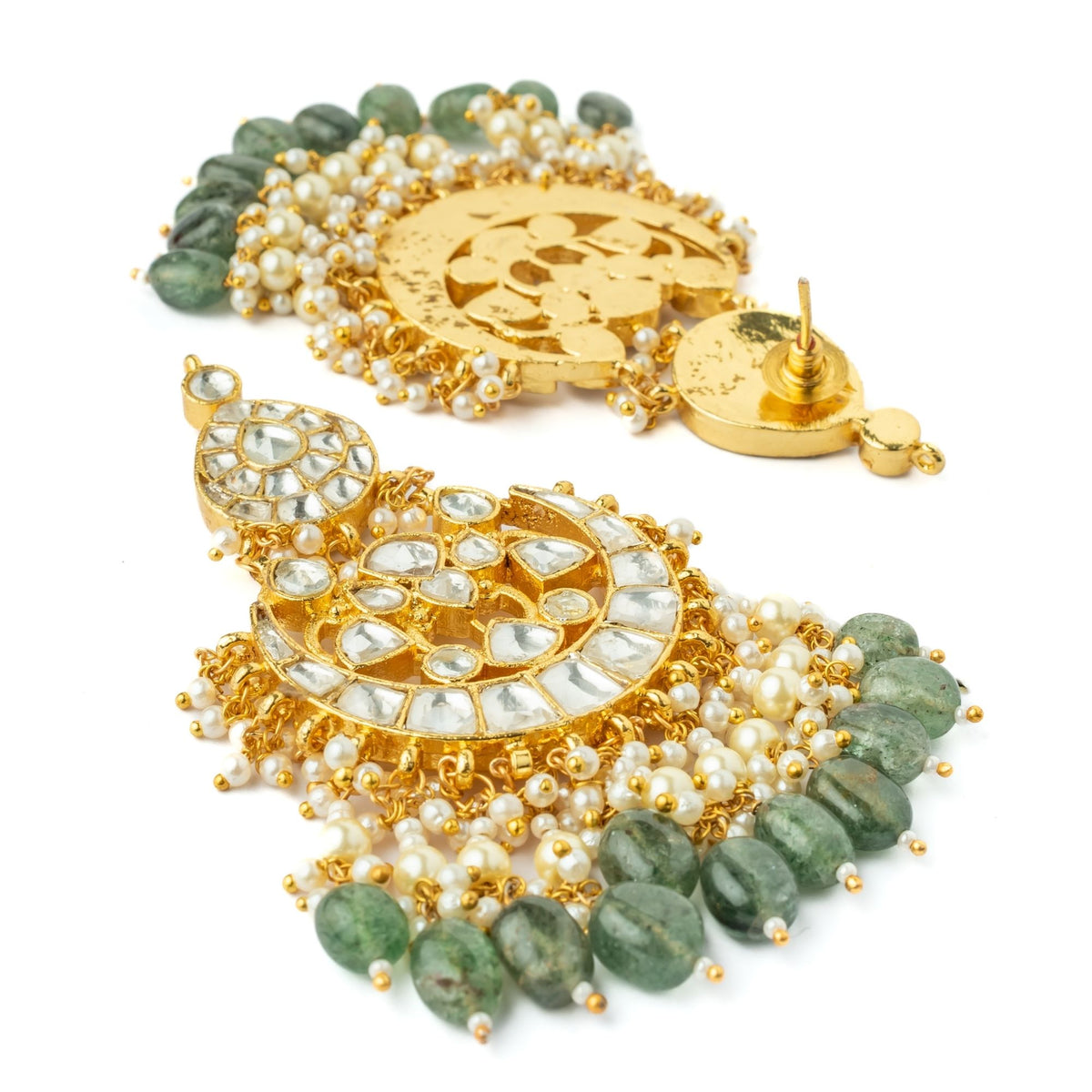 Kundan Polki Necklace Set