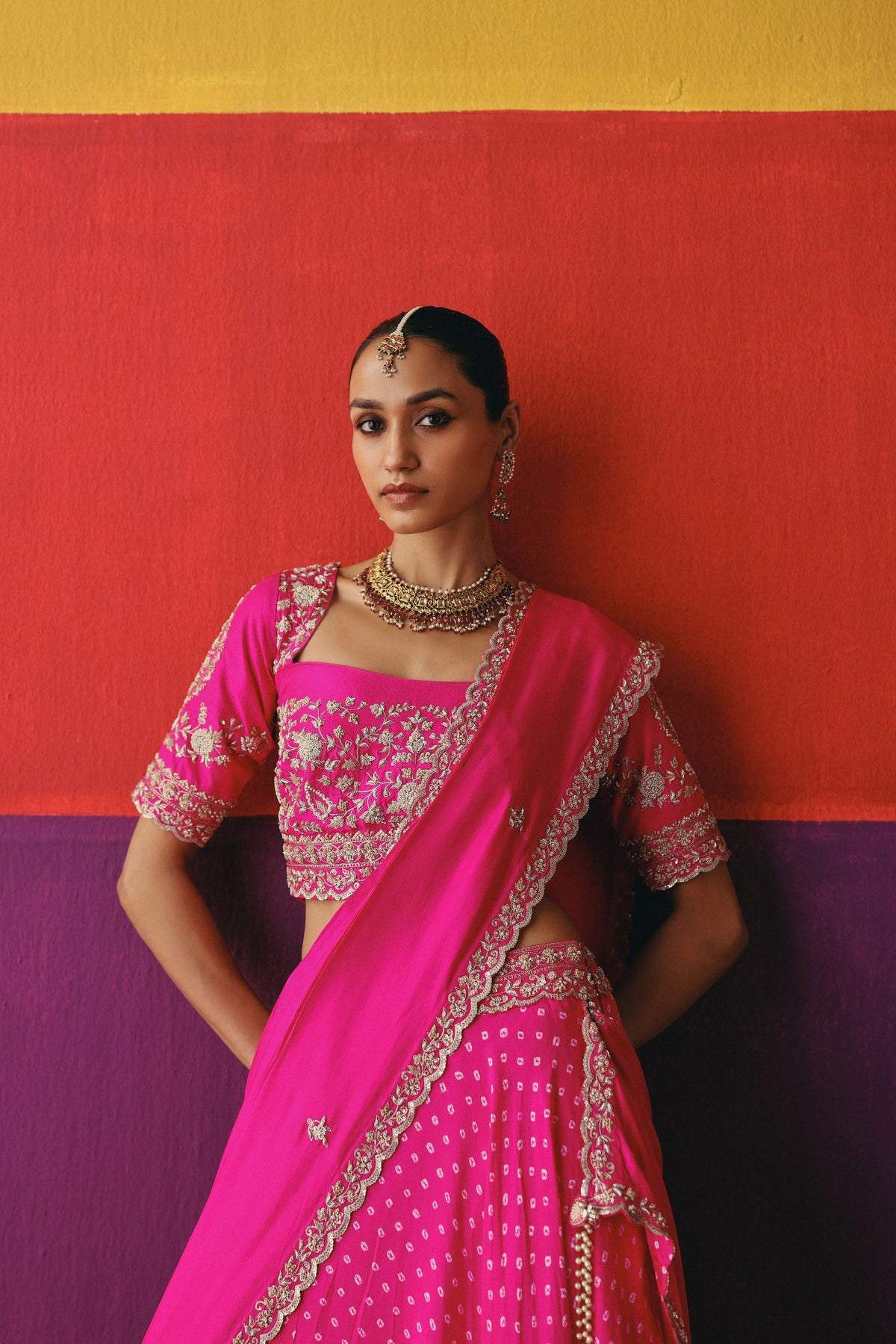 Jhoom Lehenga Set