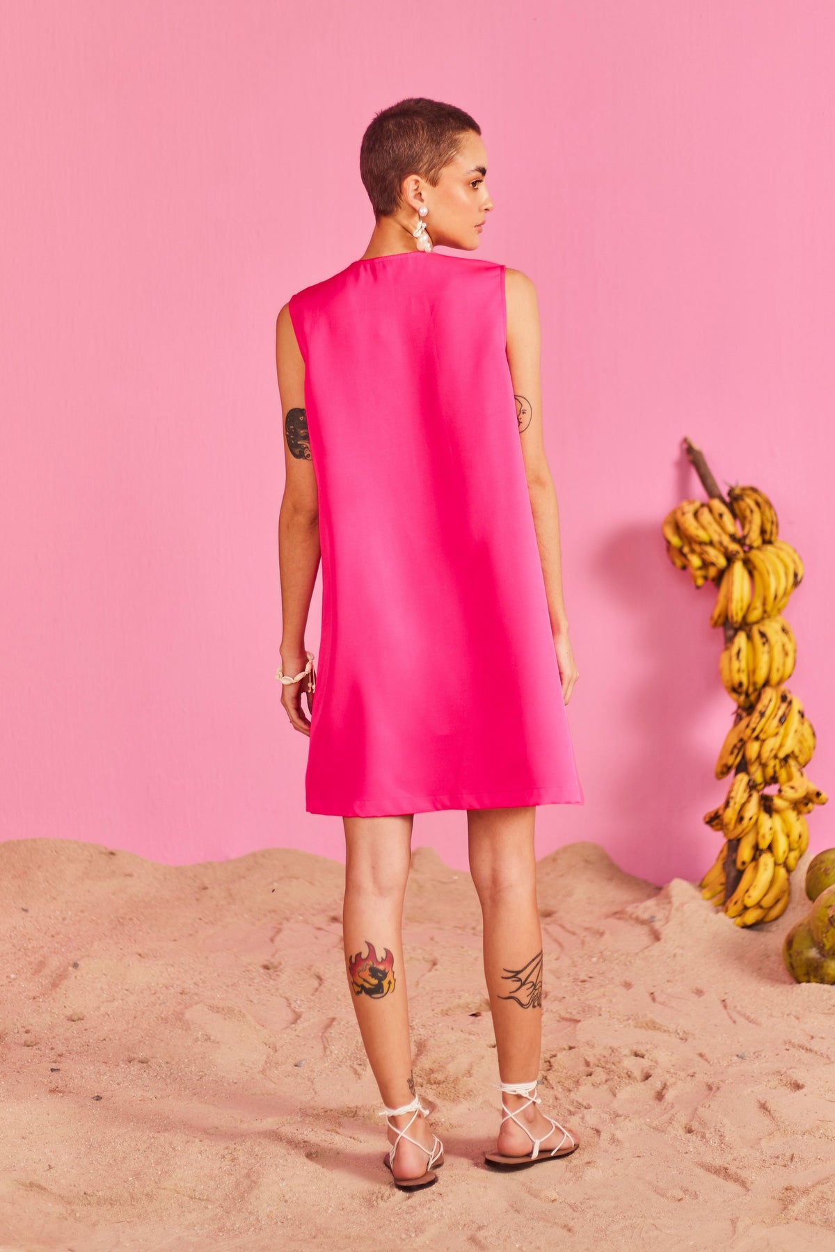 Ellora Dress in Pink
