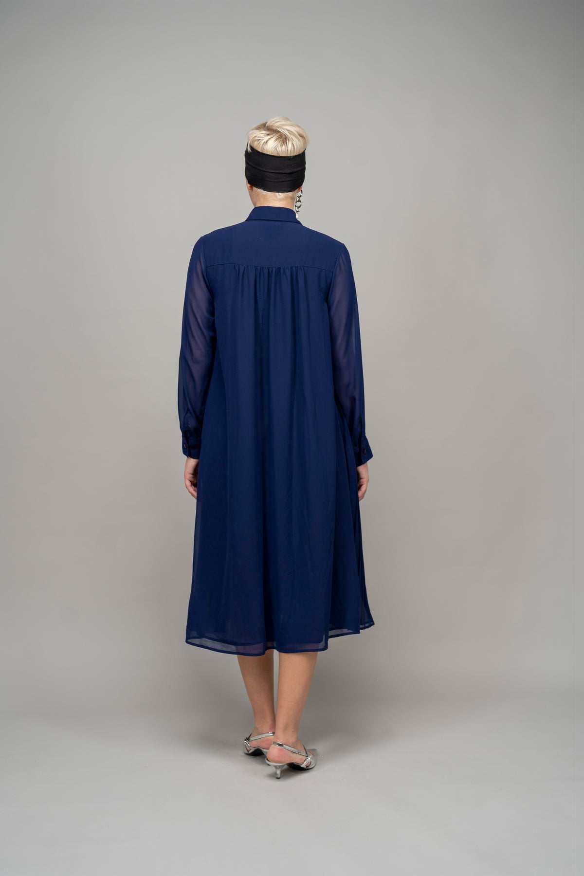 Navy Terrace Dress