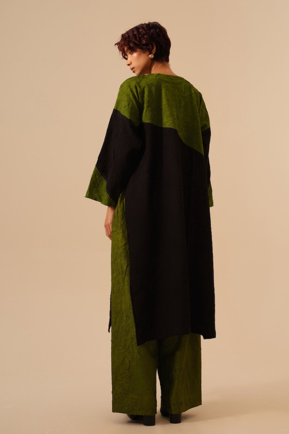 Jade Green Petal Pants