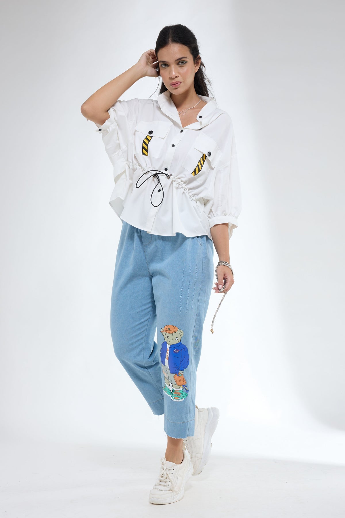 Human Being White Shirt