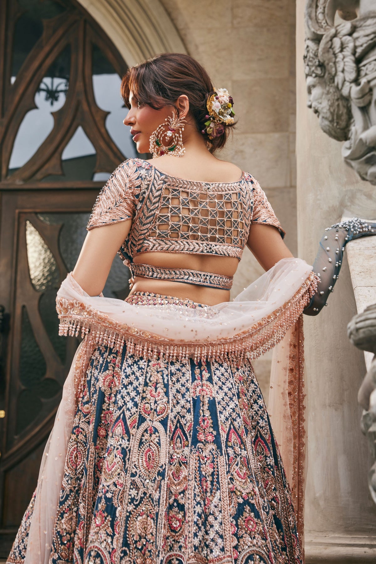 Neel Kamdhenu Lehenga Set