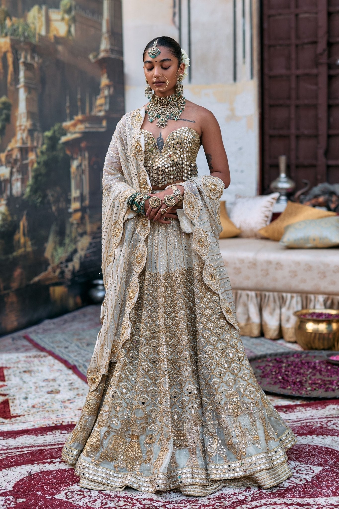 Rajbaraat Lehenga Set - Itrh - Elahe