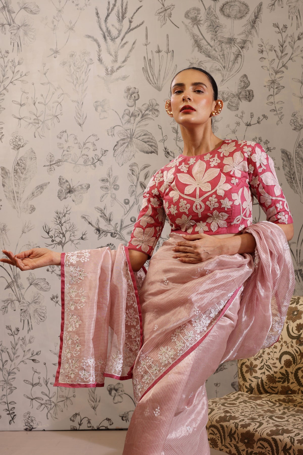 Plaksha Saree Set