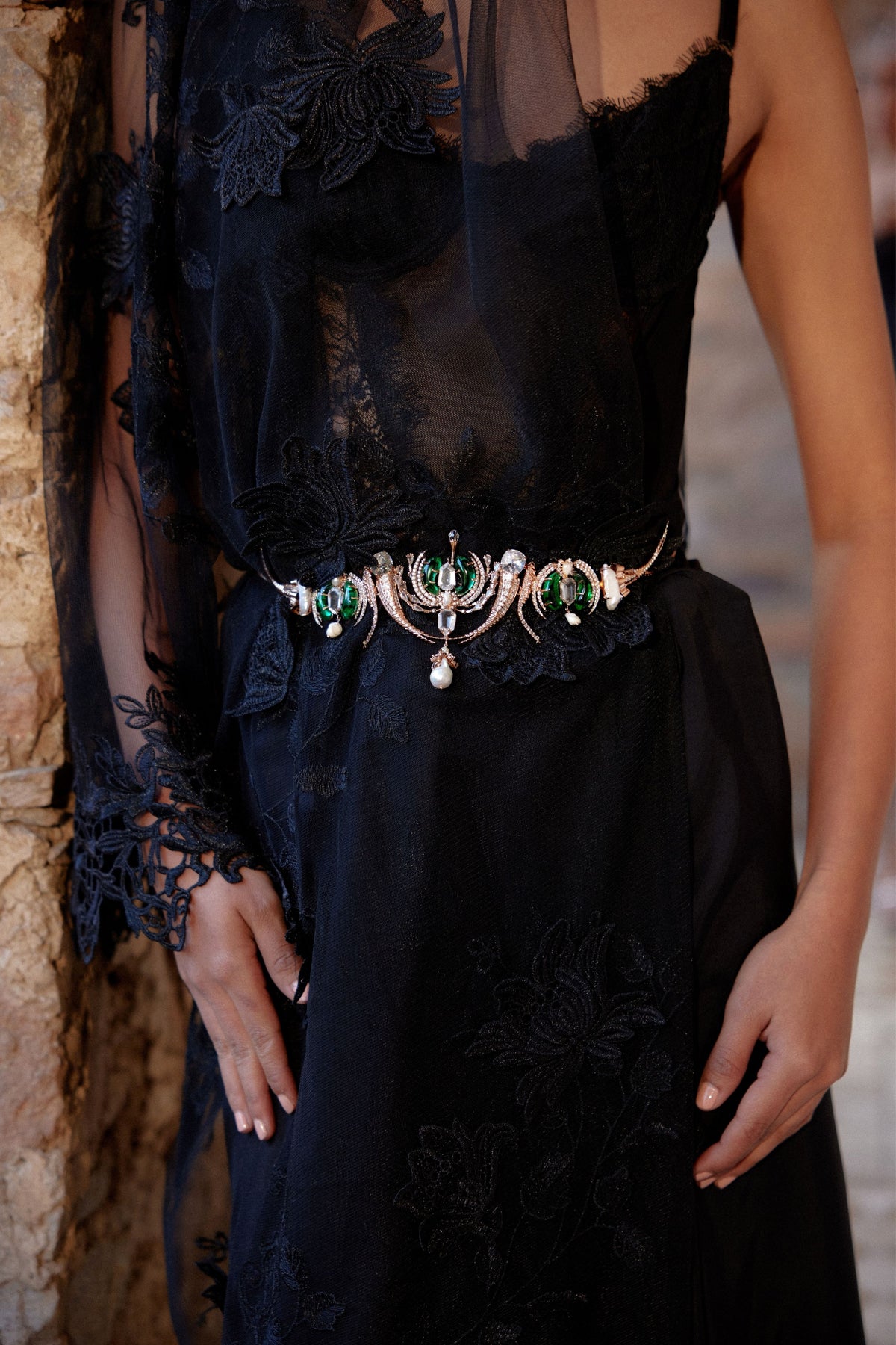 Le Palmier Couture Belt