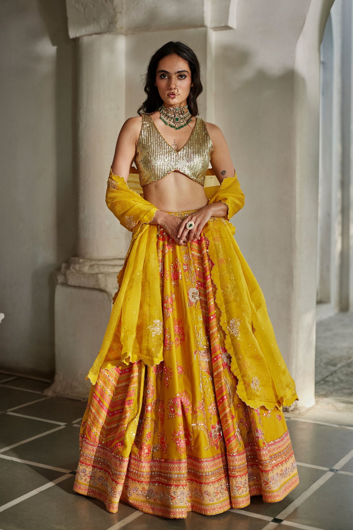 Naru Lehenga Set