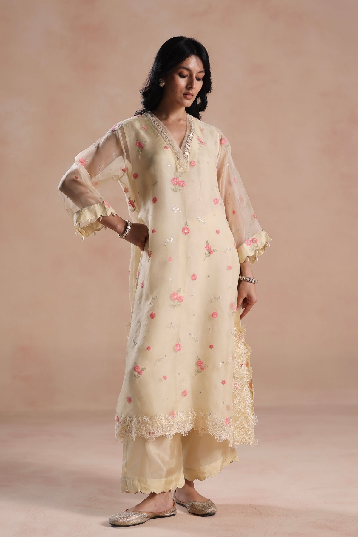 Sareena Ivory Kurta Set