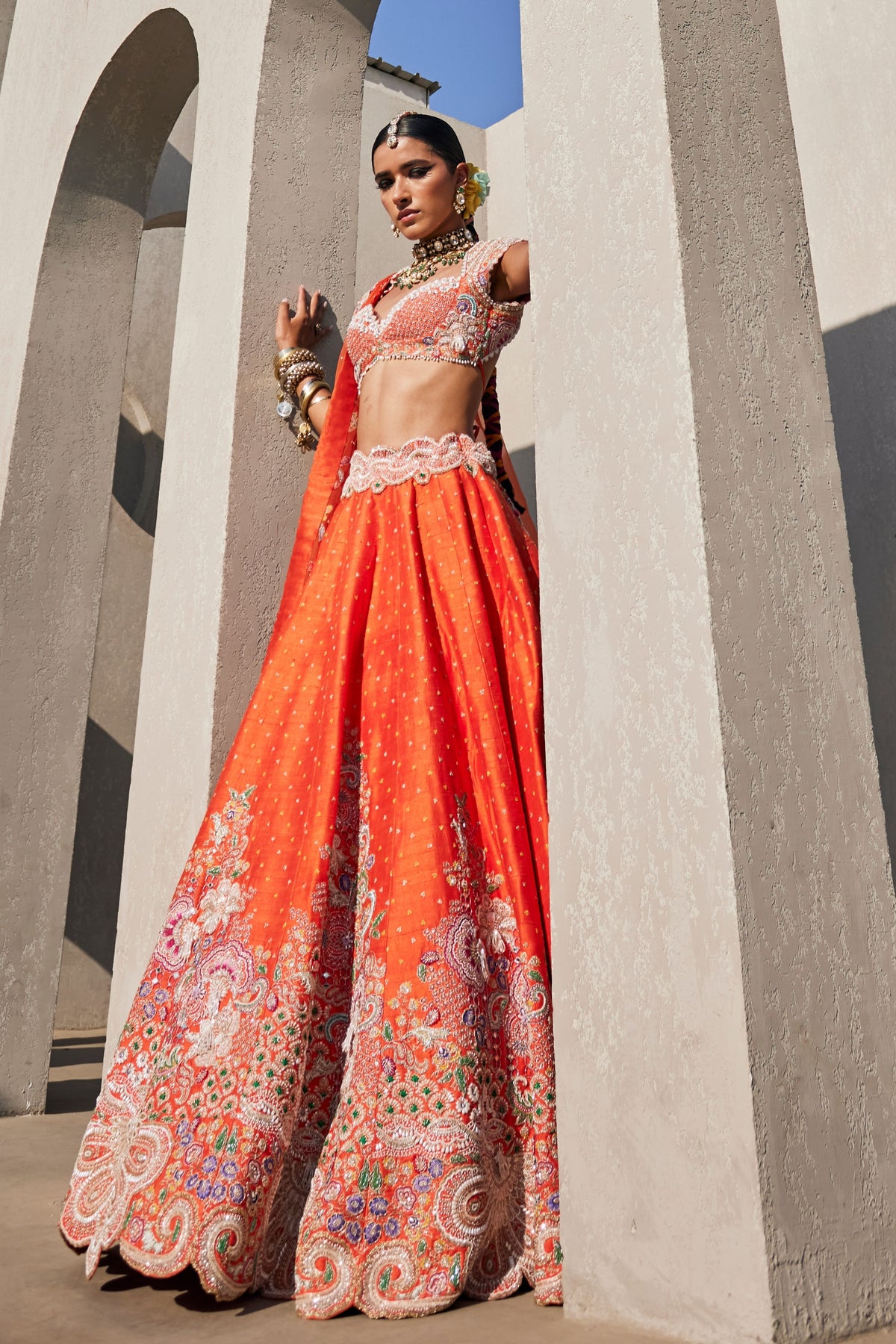 Aarani Lehenga Set