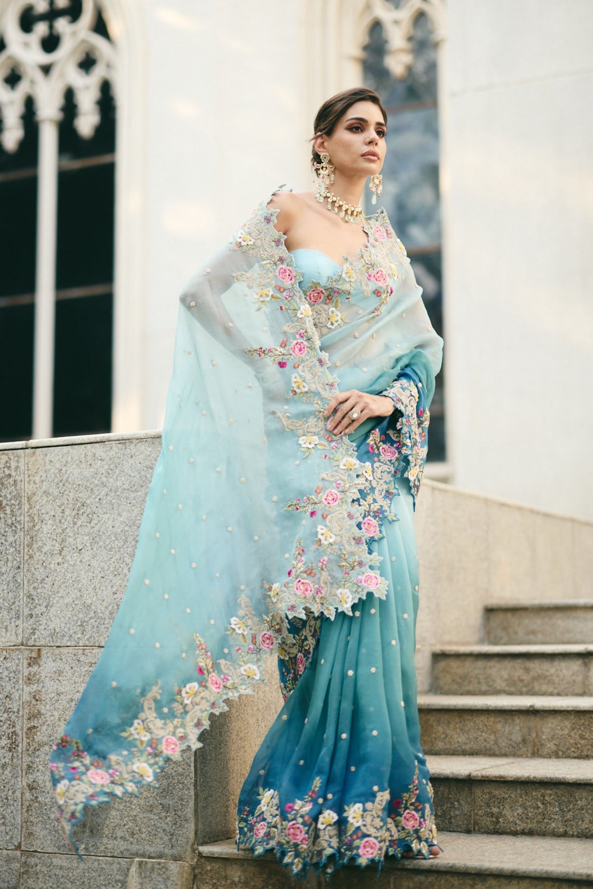 Umang Ombre Saree