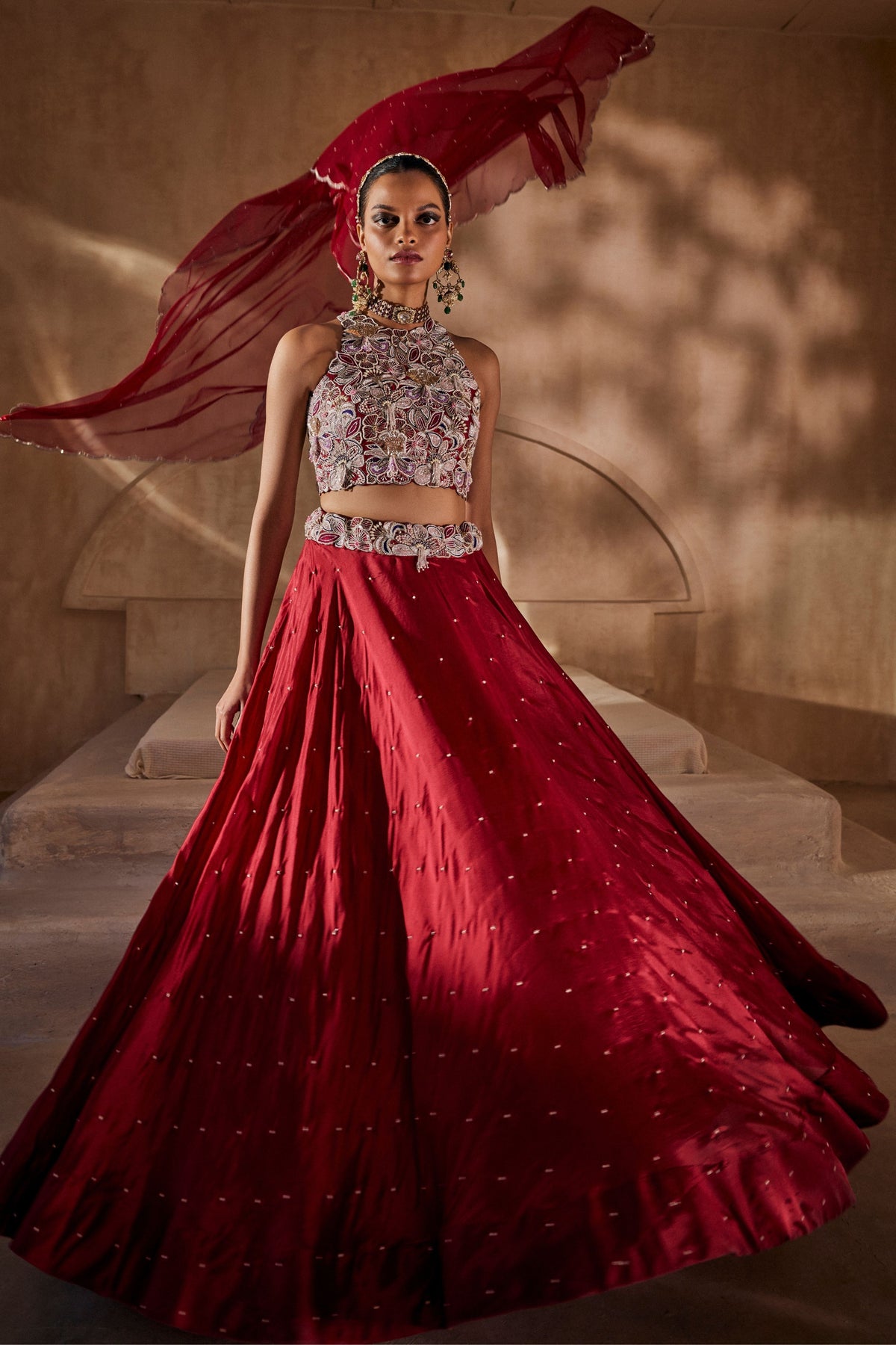 Aangan Lehenga Set
