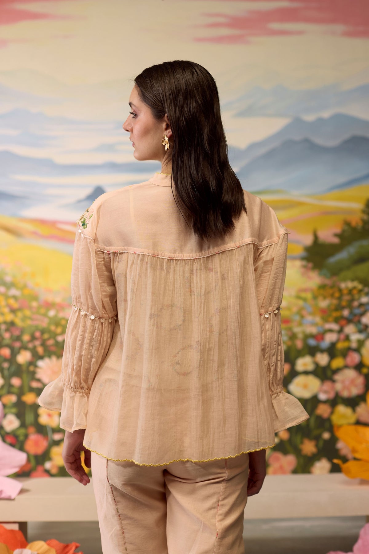 Sorbret Embroidered Top