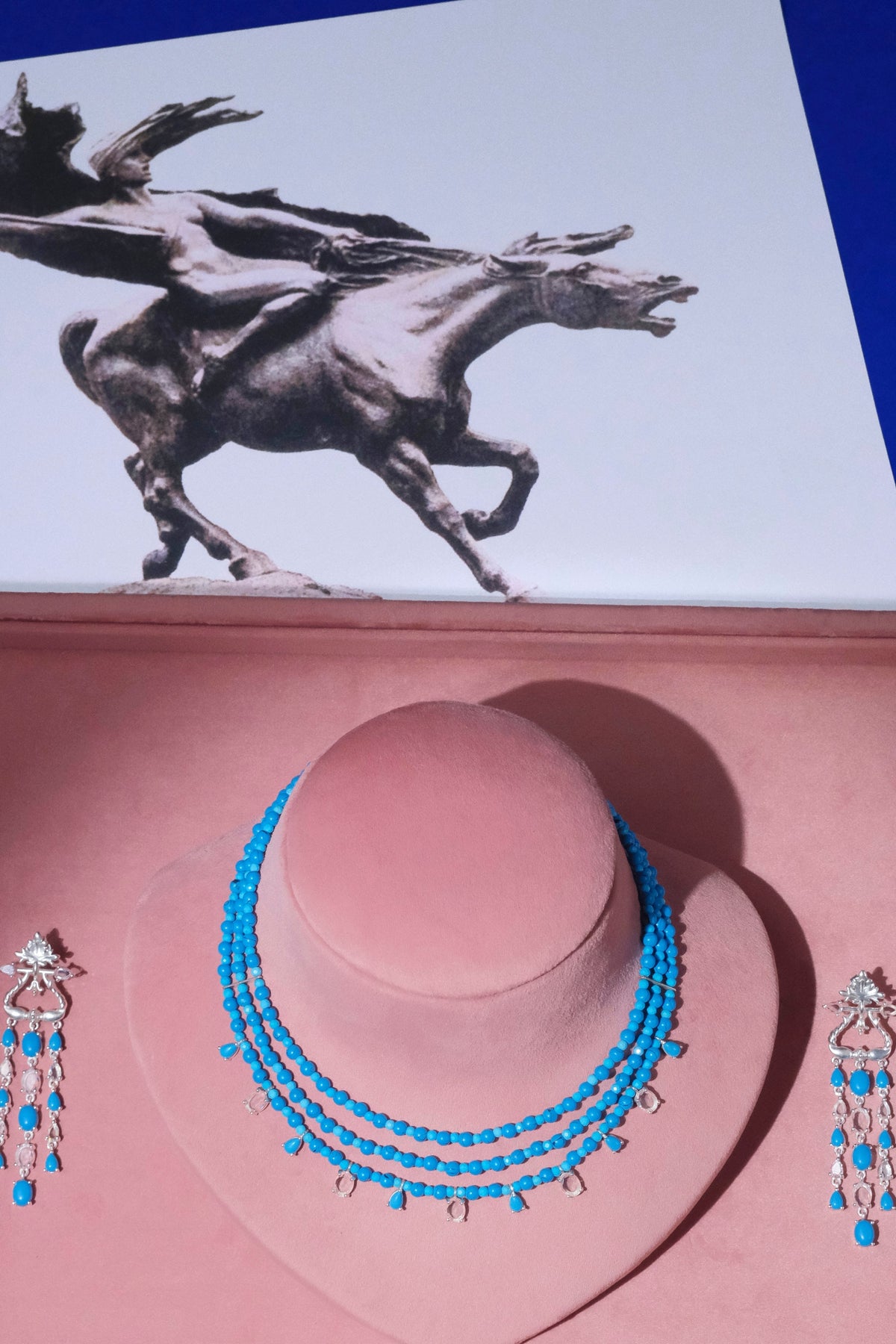 Blue Of Paradise Earrings