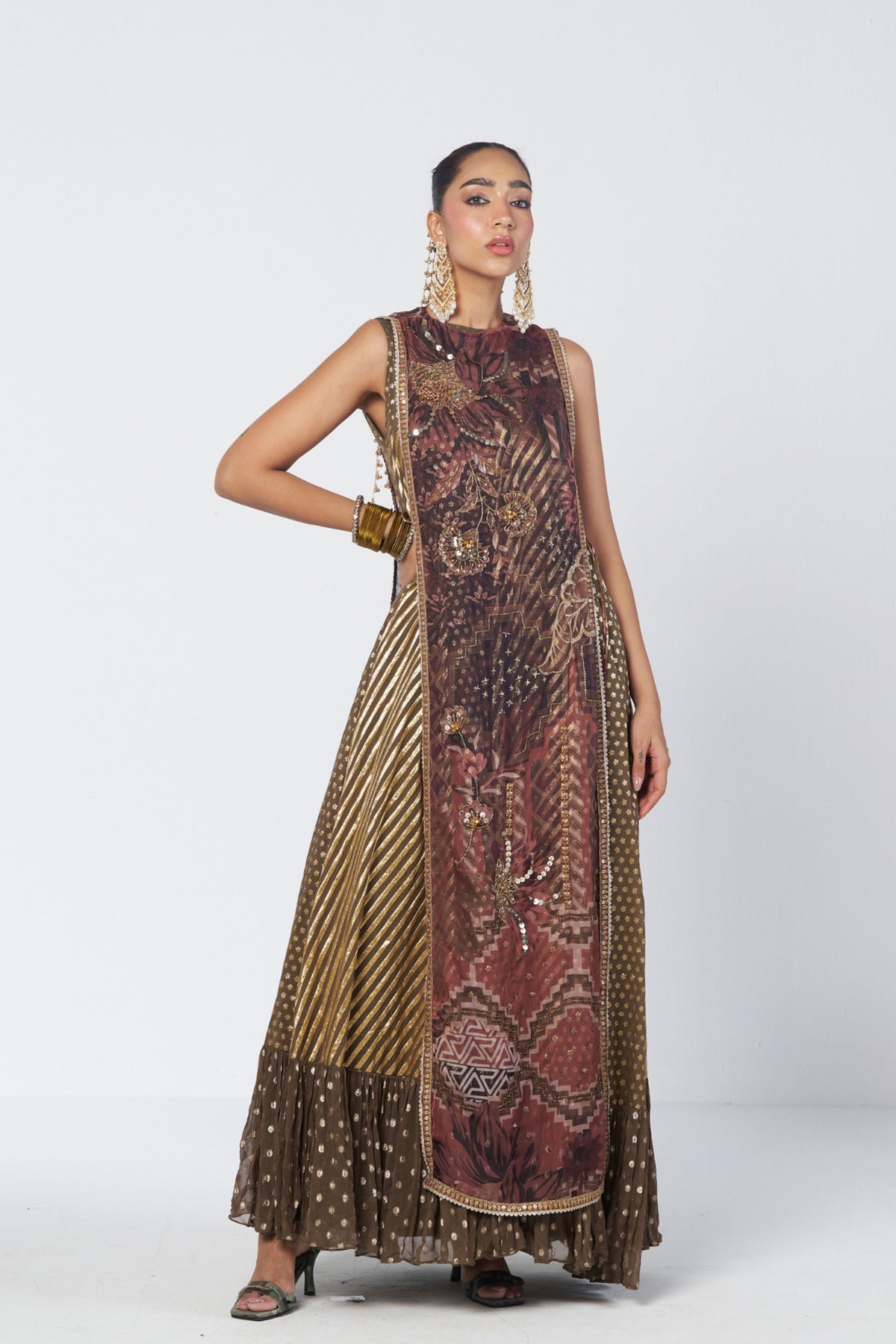Rangsaaz Anarkali Set