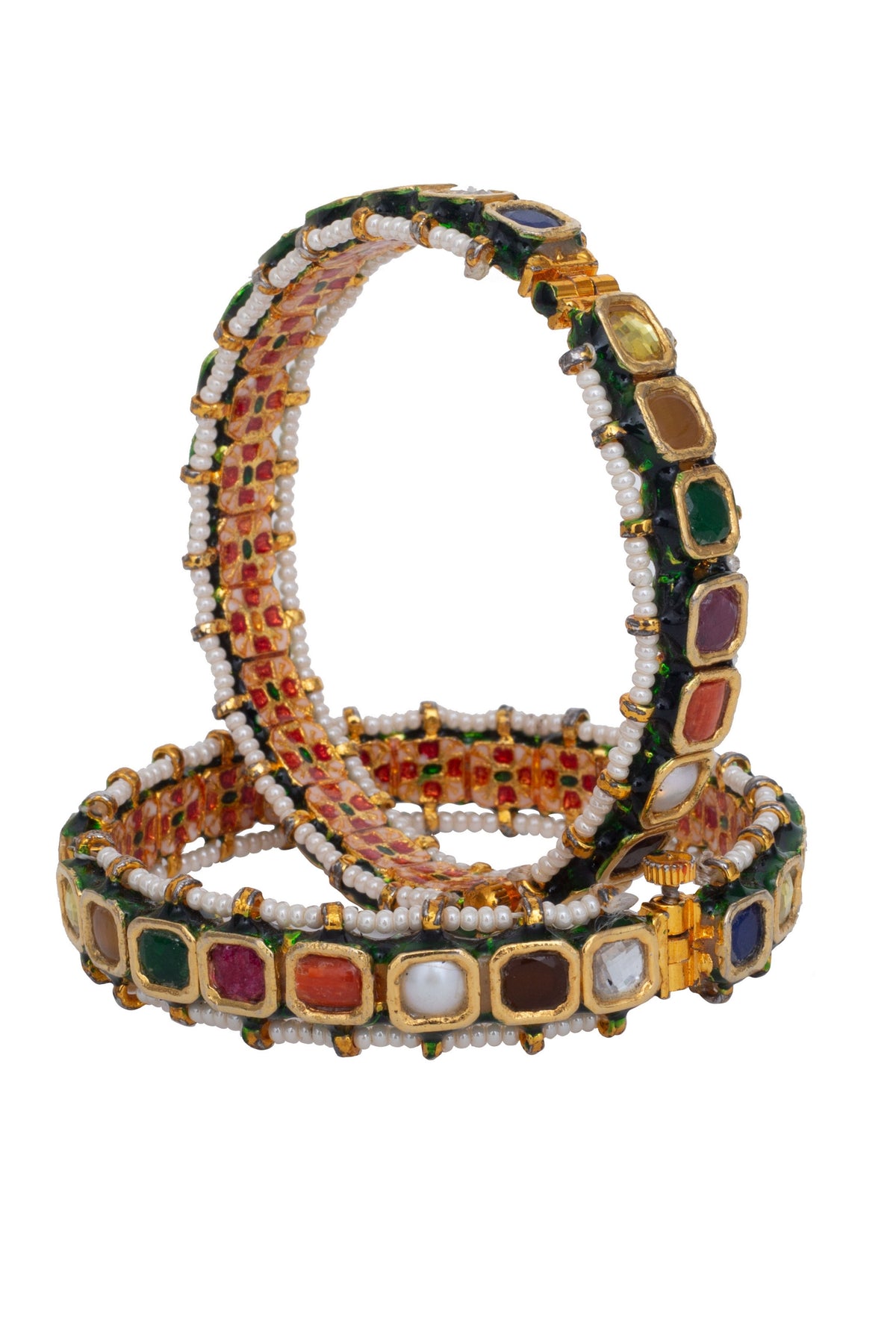 Inaayat Kundan Polki Bangles