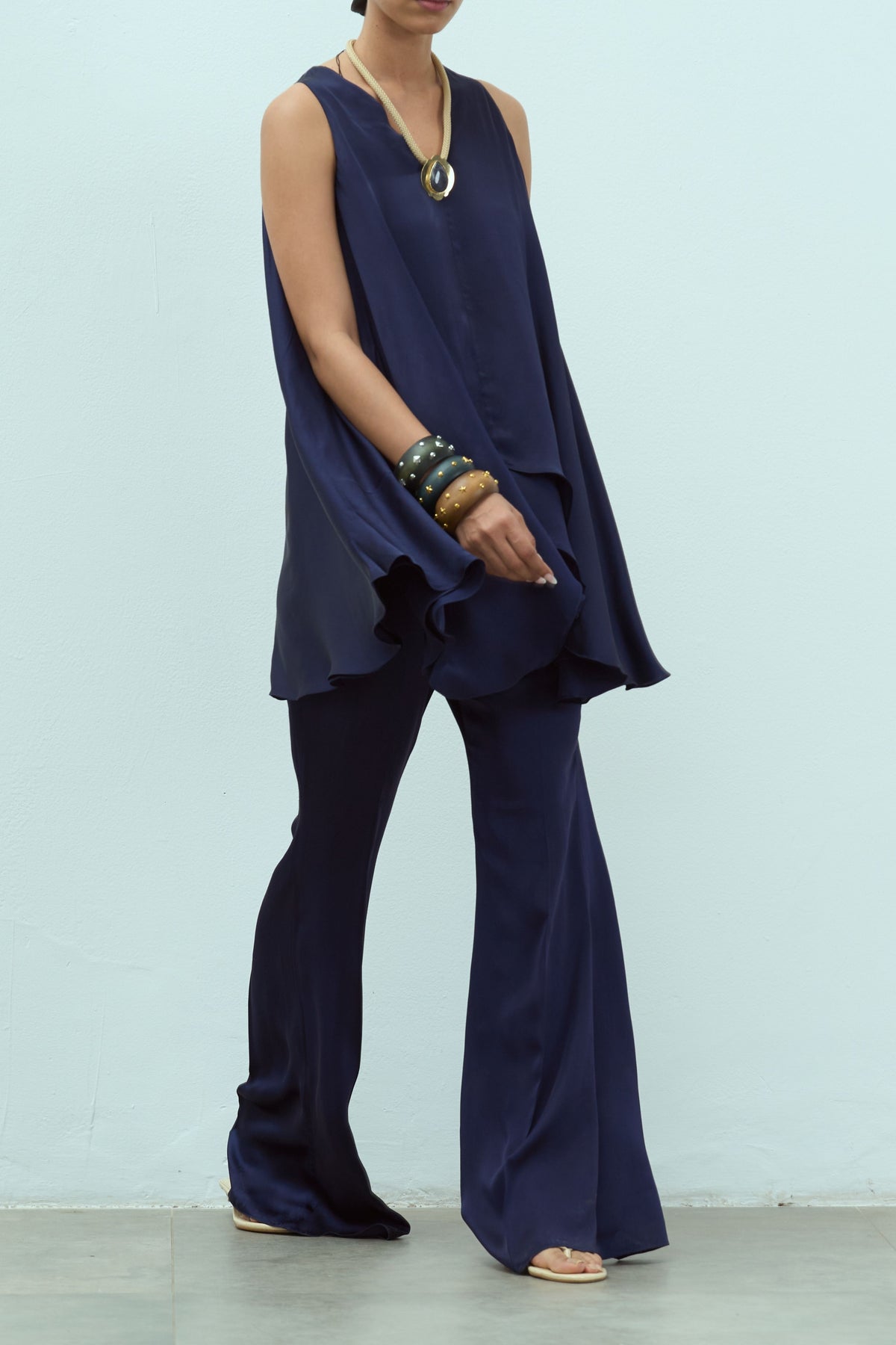 Navy Dahlia Set