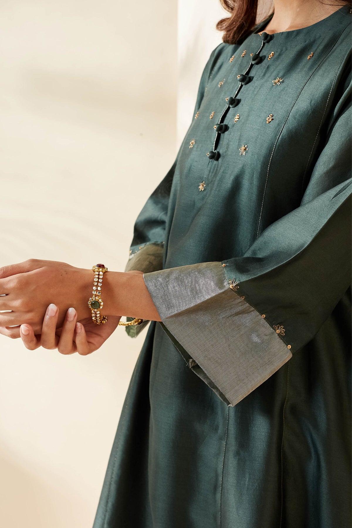 Royal Green Nazneen Kurta Set