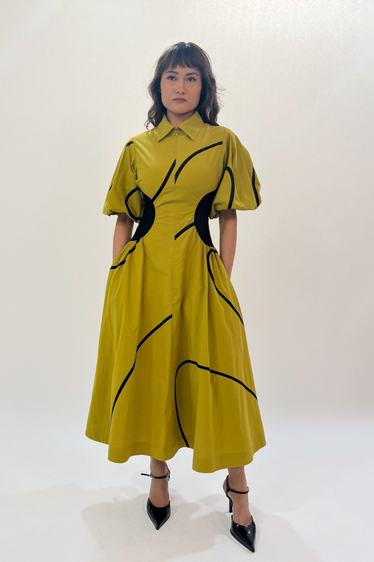 Illusion Tape Dress